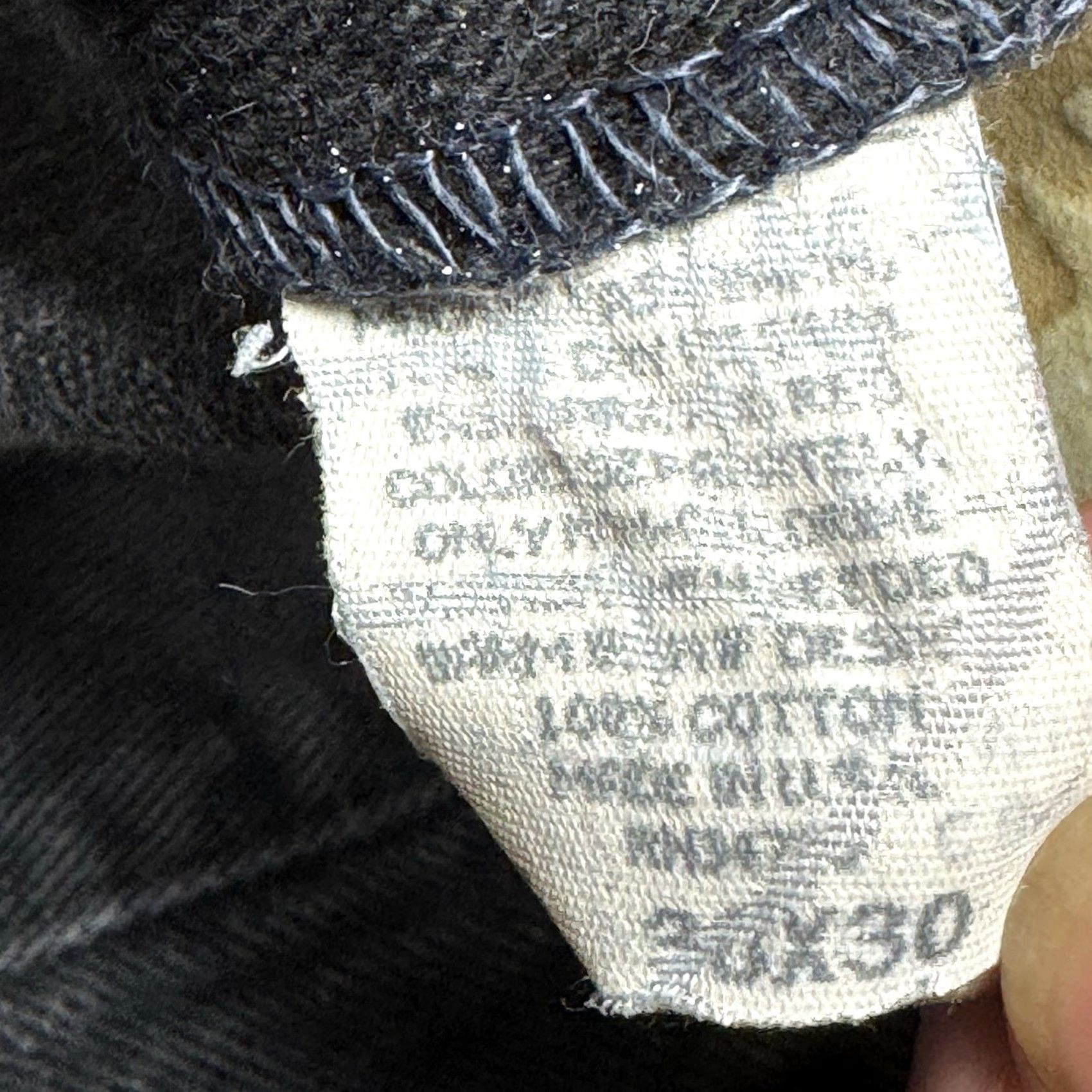 Lee VINTAGE Lee Jeans Baggy Mens 36x30 Relaxed Straight Faded Black Made In USA 90s Size US 36 / EU 52 - 6 Thumbnail