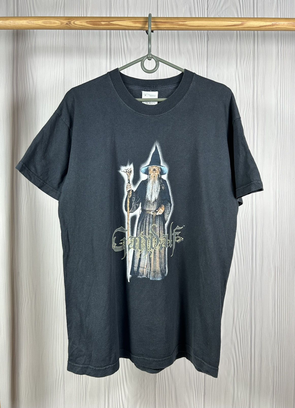Vintage Vintage The Lord Of The Rings Gandalf Wizard T-shirt Size M Size US M / EU 48-50 / 2 - 1 Thumbnail