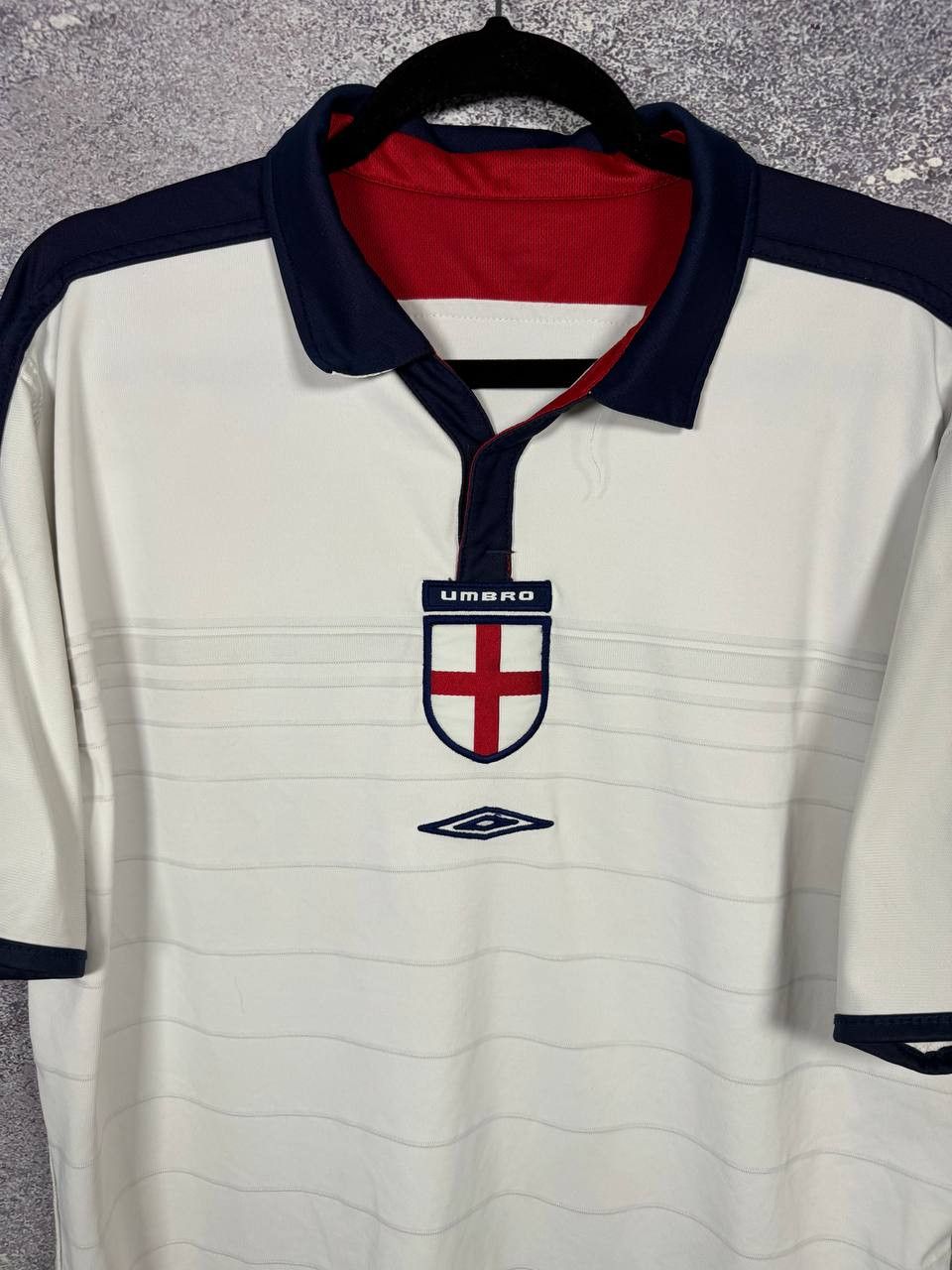 Umbro England National Team 2003 Umbro Soccer Jersey Large Size US L / EU 52-54 / 3 - 3 Thumbnail