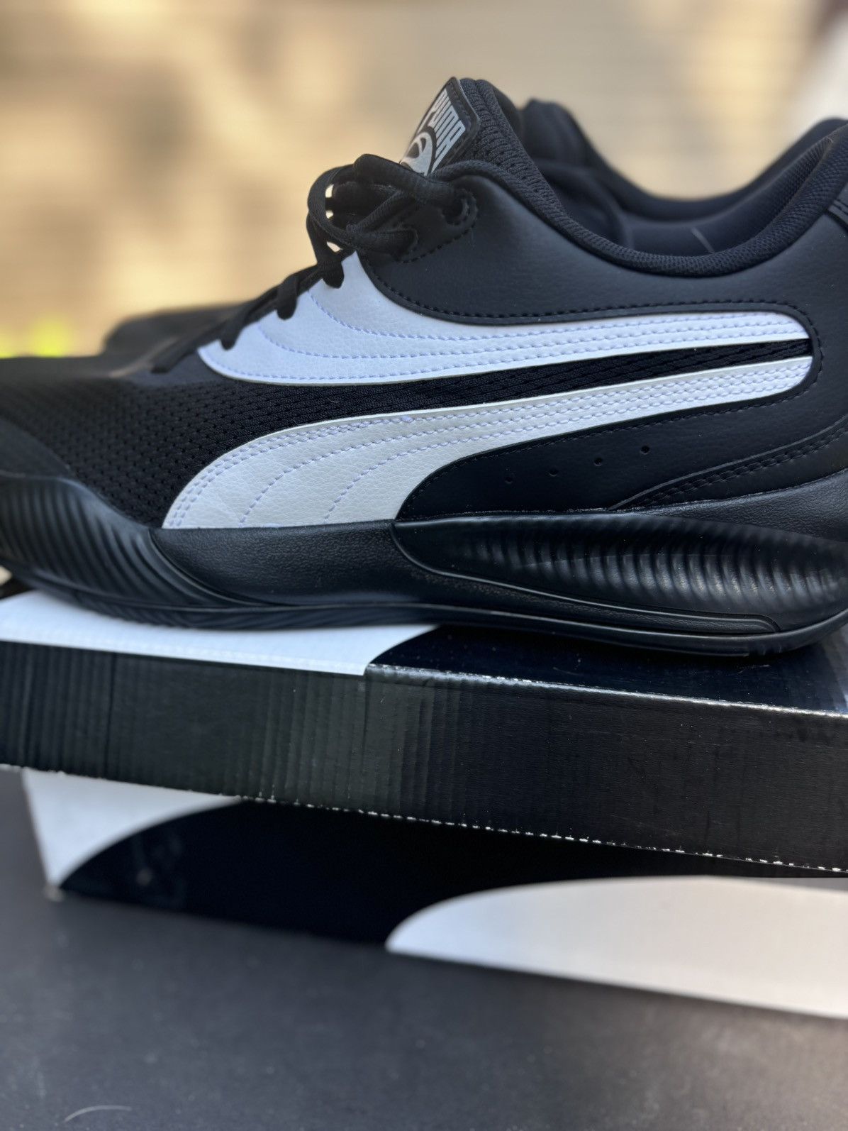 Puma puma triple - black/white high tops pro foam size 12 Size US 12 / EU 45 - 3 Thumbnail
