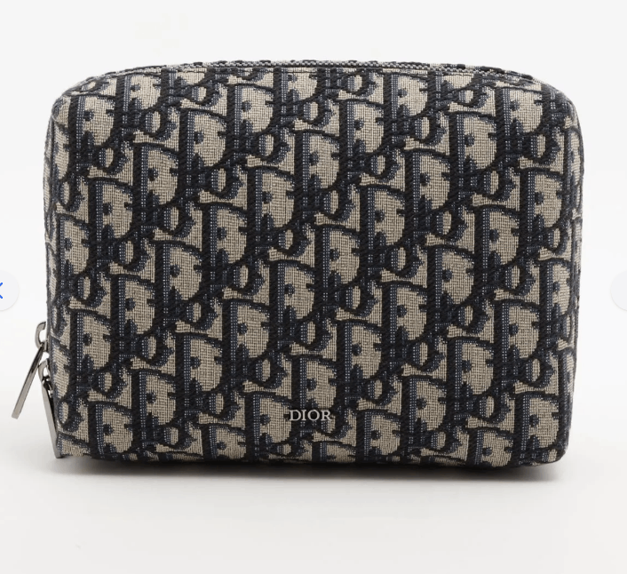 Dior Christian Dior Wristlet Zip Pouch Oblique Canvas Size ONE SIZE - 1 Thumbnail