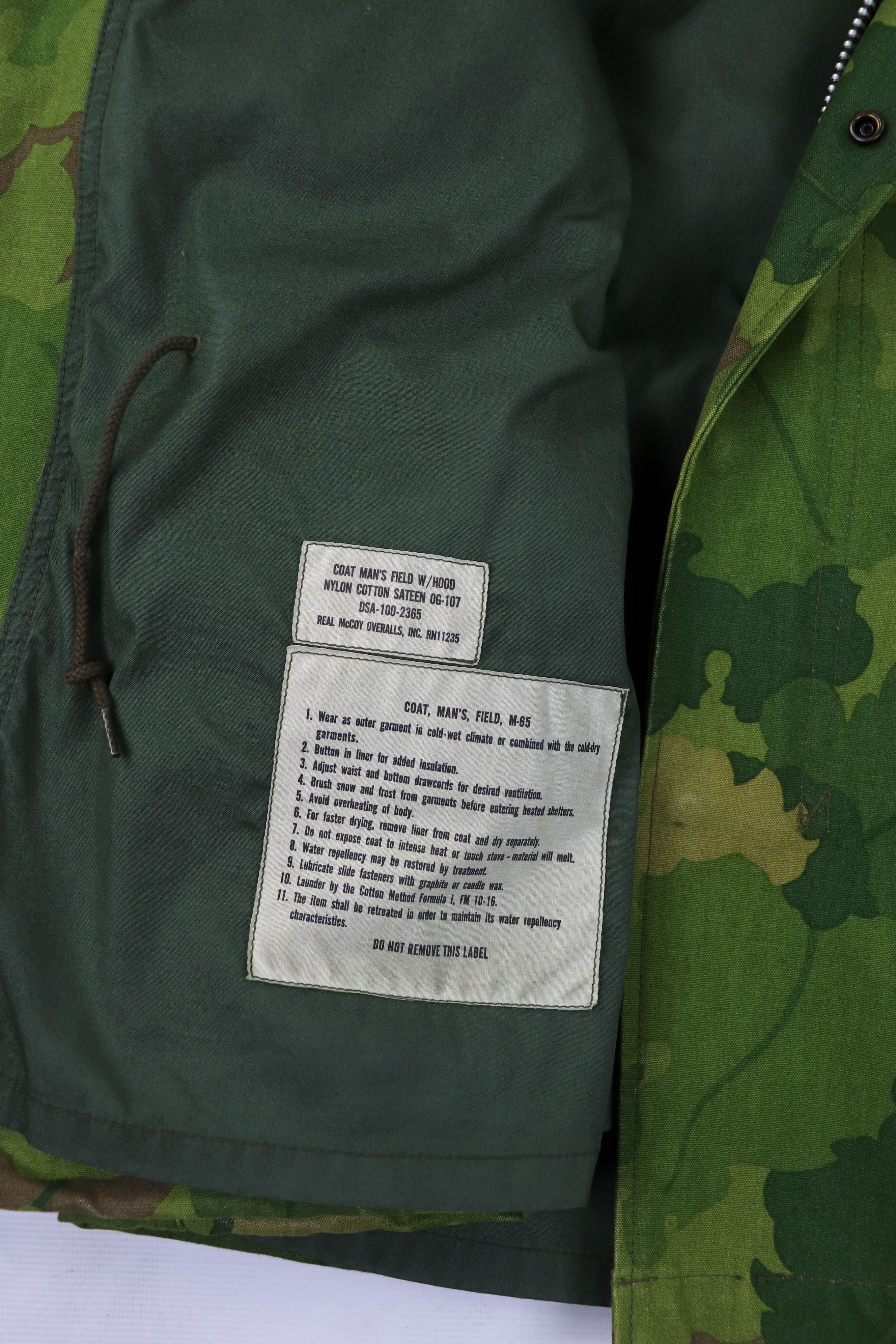 The Real McCoy's 🇯🇵 The Real McCoy’s M-65 Mitchell Camouflage Field Jacket Size US M / EU 48-50 / 2 - 20 Thumbnail