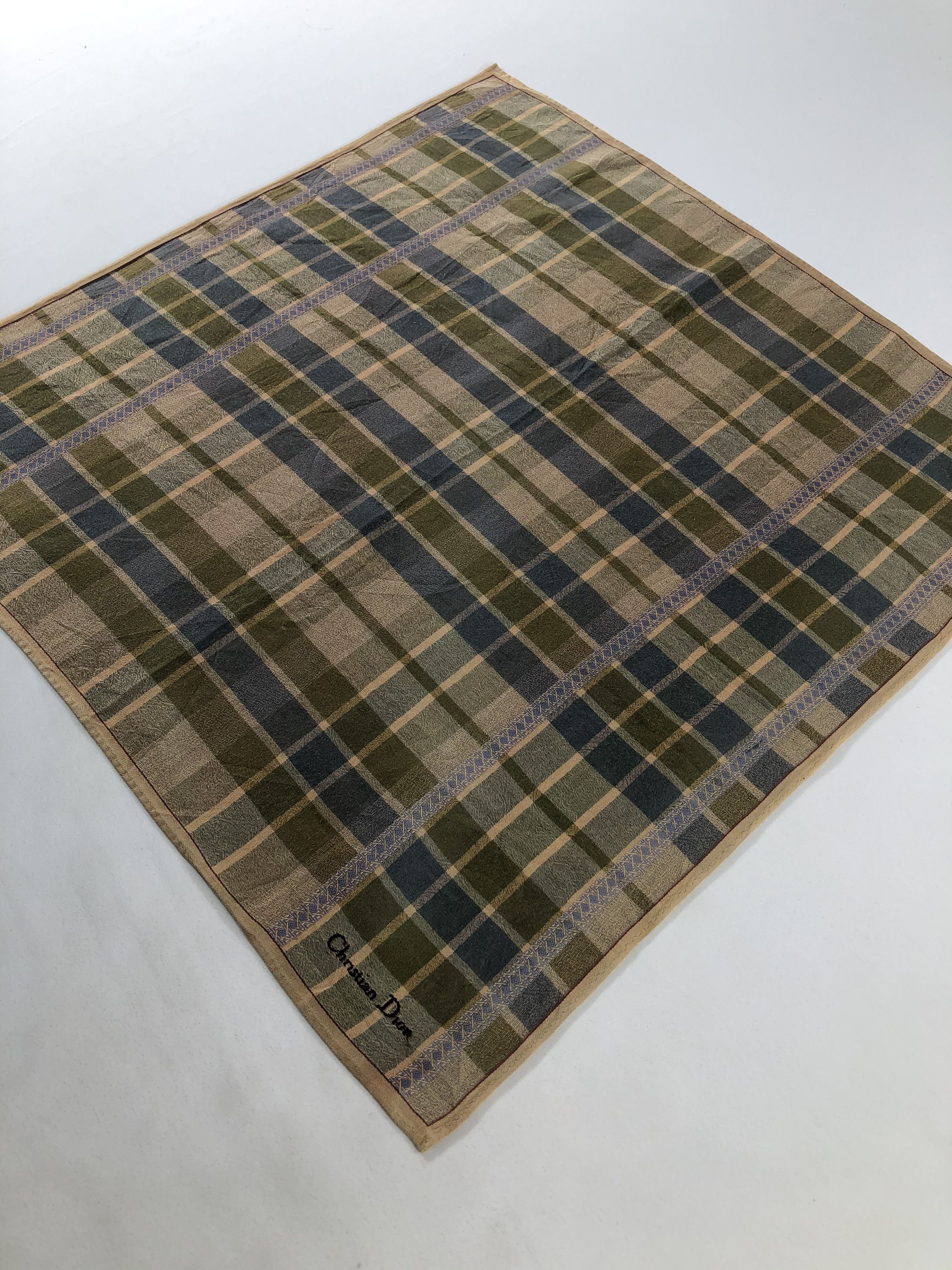 Christian Dior Monsieur Christian Dior Handkerchief / Bandana / Neckerchief Size ONE SIZE - 3 Thumbnail