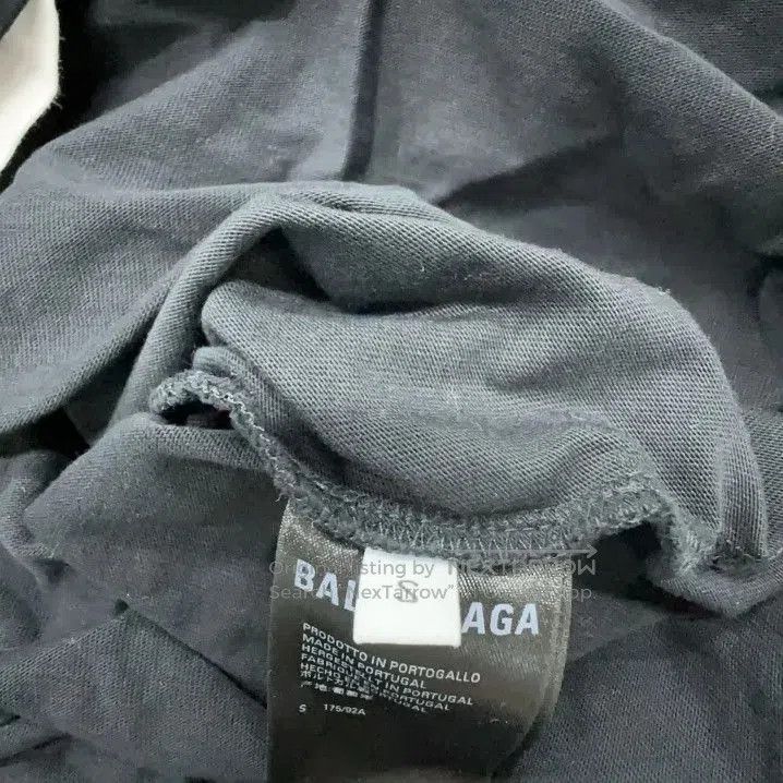 Balenciaga Balenciaga Black Color Block Short Sleeve T. Size US S / EU 44-46 / 1 - 5 Thumbnail
