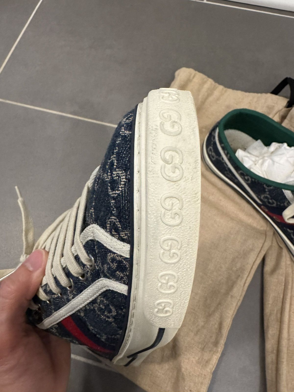 Gucci Gucci Tennis shoes 1977 Size US 9 / EU 42 - 14 Thumbnail