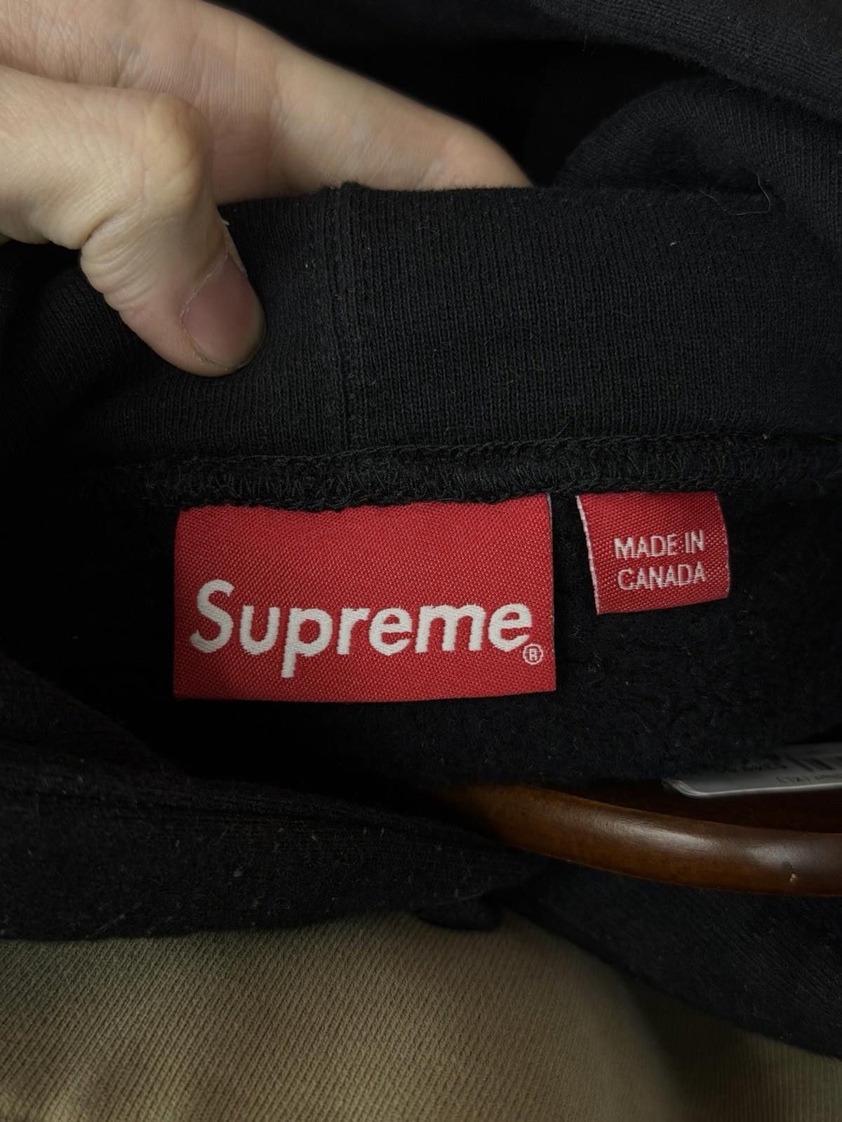 Supreme Supreme Hoodie - Size Medium- Black 100% Authentic Pullover Size US M / EU 48-50 / 2 - 7 Thumbnail