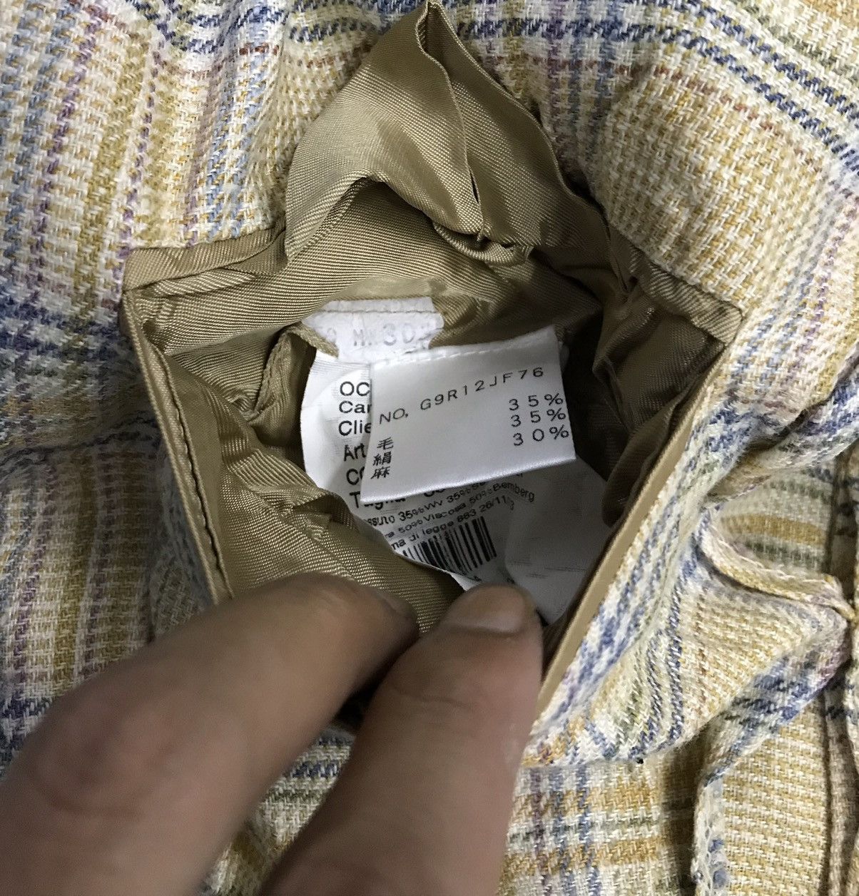 Gianni Valentino × Vintage Vintage Gianni Laezza Napoli Made In Italy Jacket Size US M / EU 48-50 / 2 - 15 Thumbnail