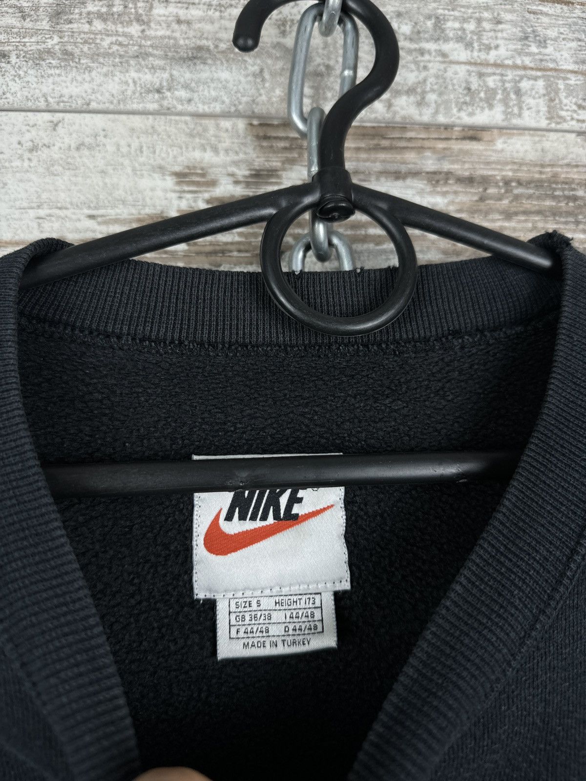 Nike Mens Vintage Nike big logo sweatshirt 90s swoosh faded Size US S / EU 44-46 / 1 - 5 Thumbnail