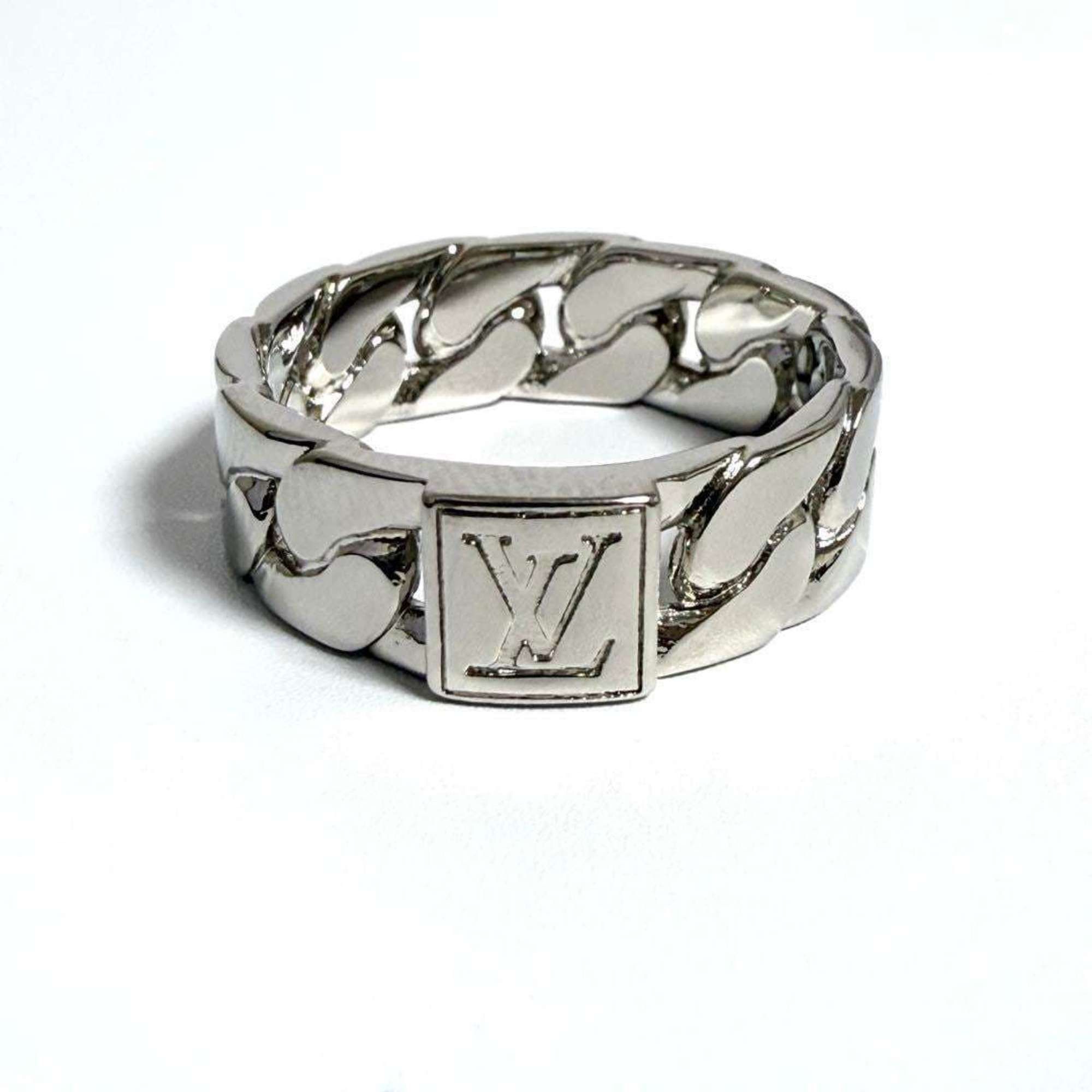 [Louis Vuitton]★(LV Mosaic) Thin Ring LV Mosaic Thin Ring S00 - Men - Fashion Jewelry | LOUIS