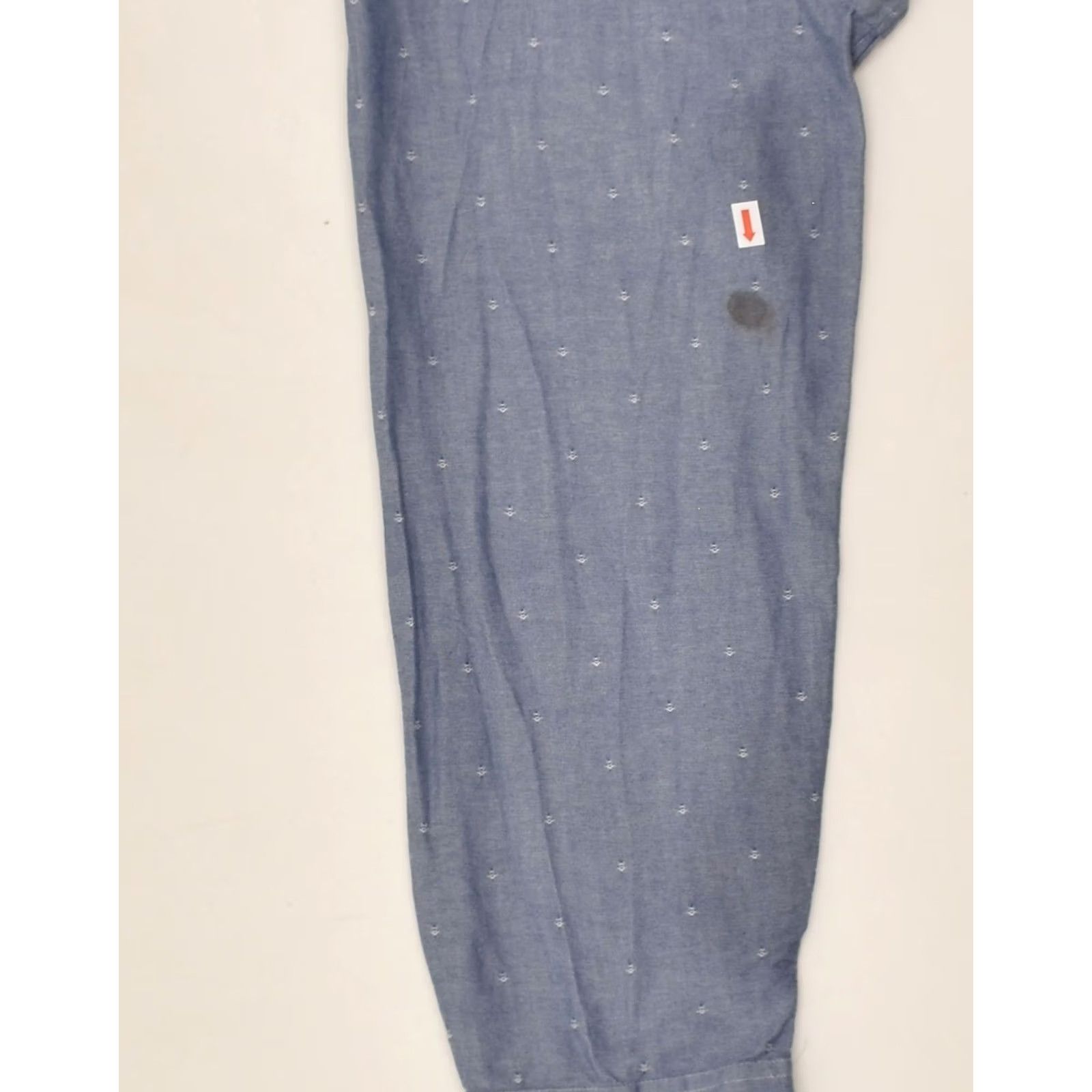J.Crew J. CREW Mens Oxford Slim Fit Shirt XL Blue Spotted Cotton OH17 Size US XL / EU 56 / 4 - 3 Thumbnail
