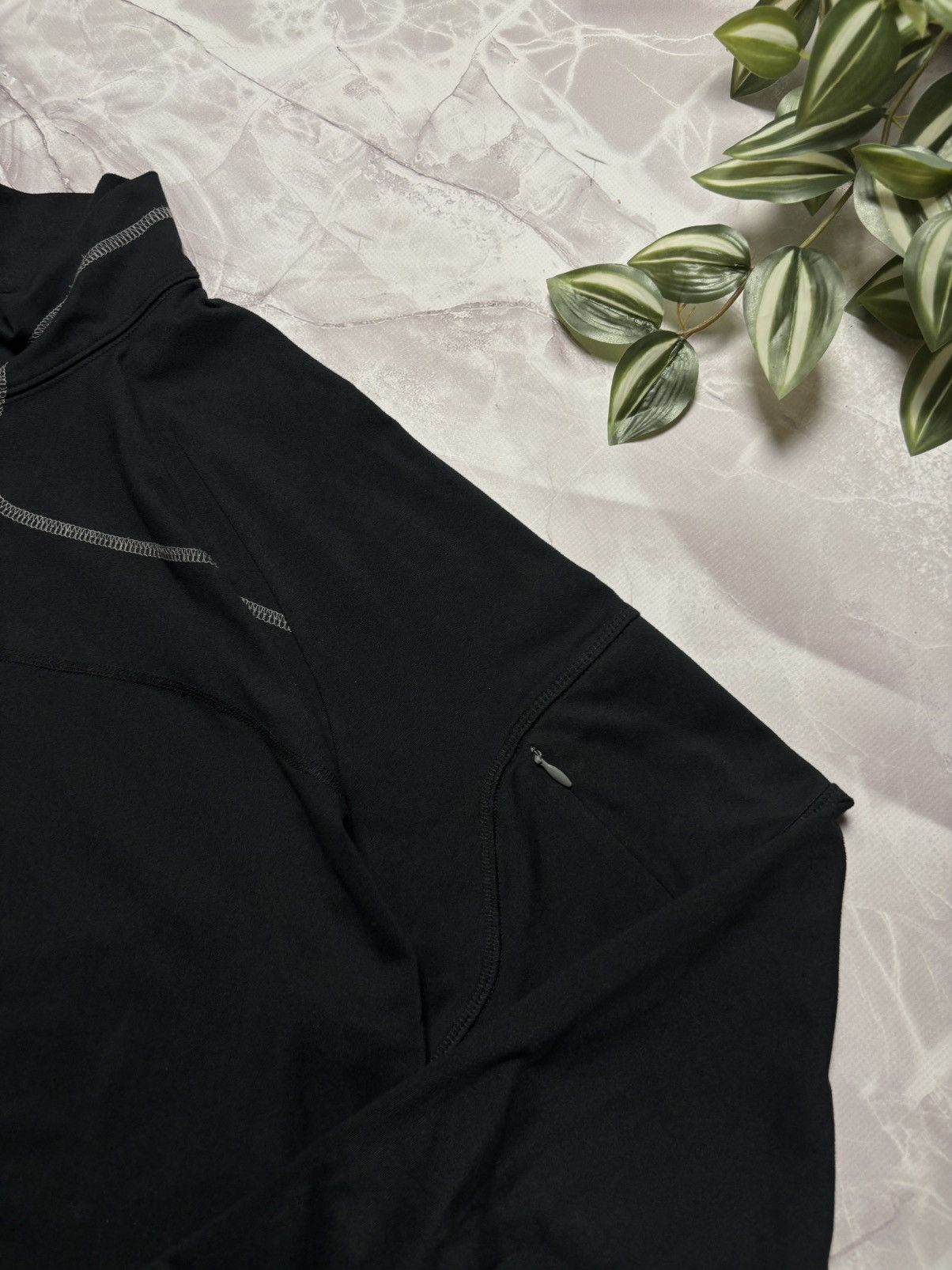 Mountain Hardwear Mountain Hardwear Half-Zip Mid-Layer Black Mens XL Size US XL / EU 56 / 4 - 5 Thumbnail