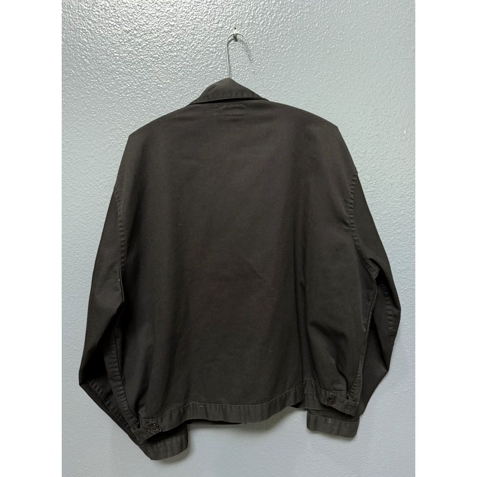 Dickies VINTAGE Dickies Work Jacket Black Cotton Zip XL Men's Eisenhower Jacket Size US XL / EU 56 / 4 - 5 Thumbnail