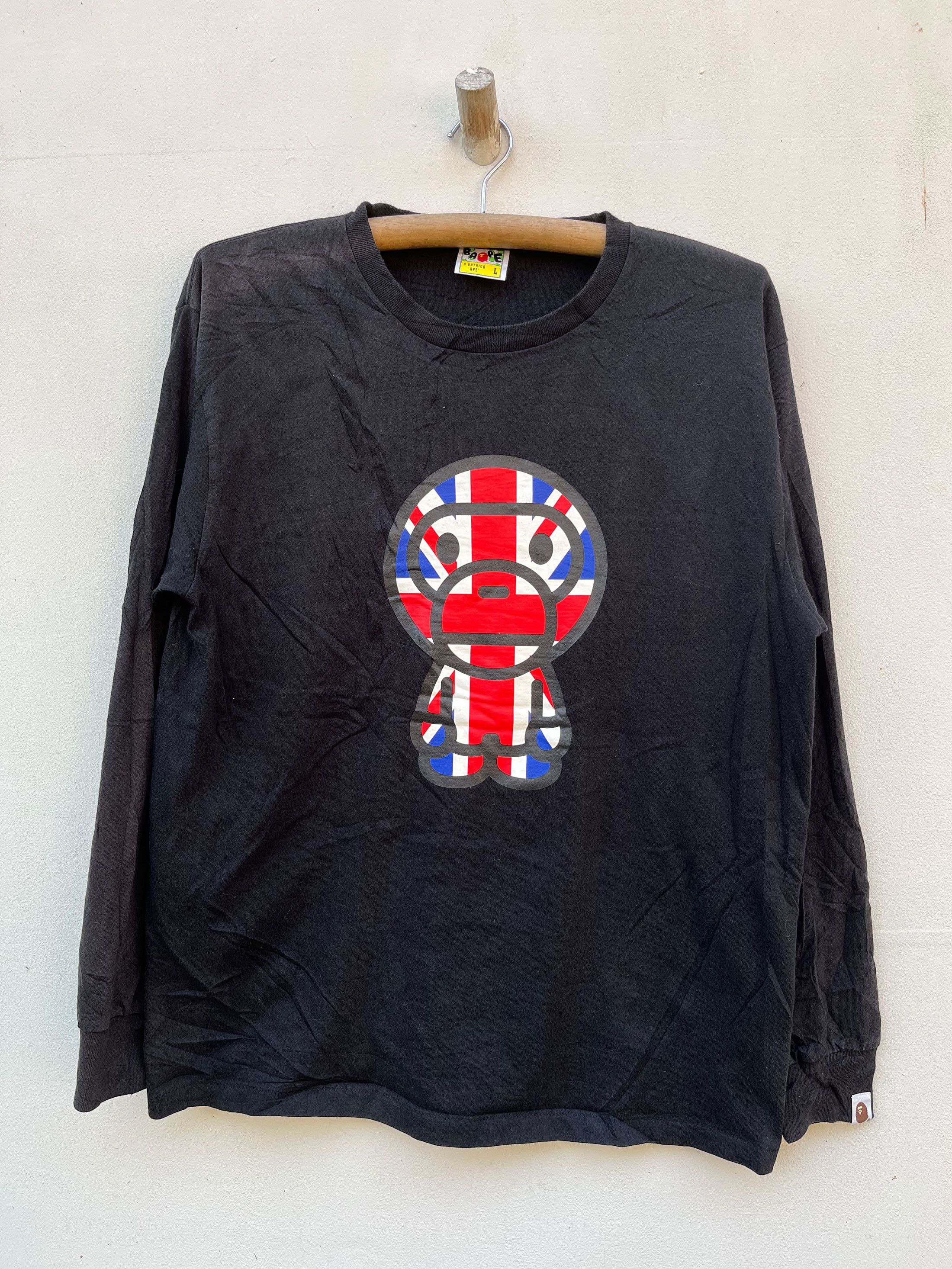 Bape Bathing Ape England Flag Single Stitching Size US L / EU 52-54 / 3 - 1 Thumbnail