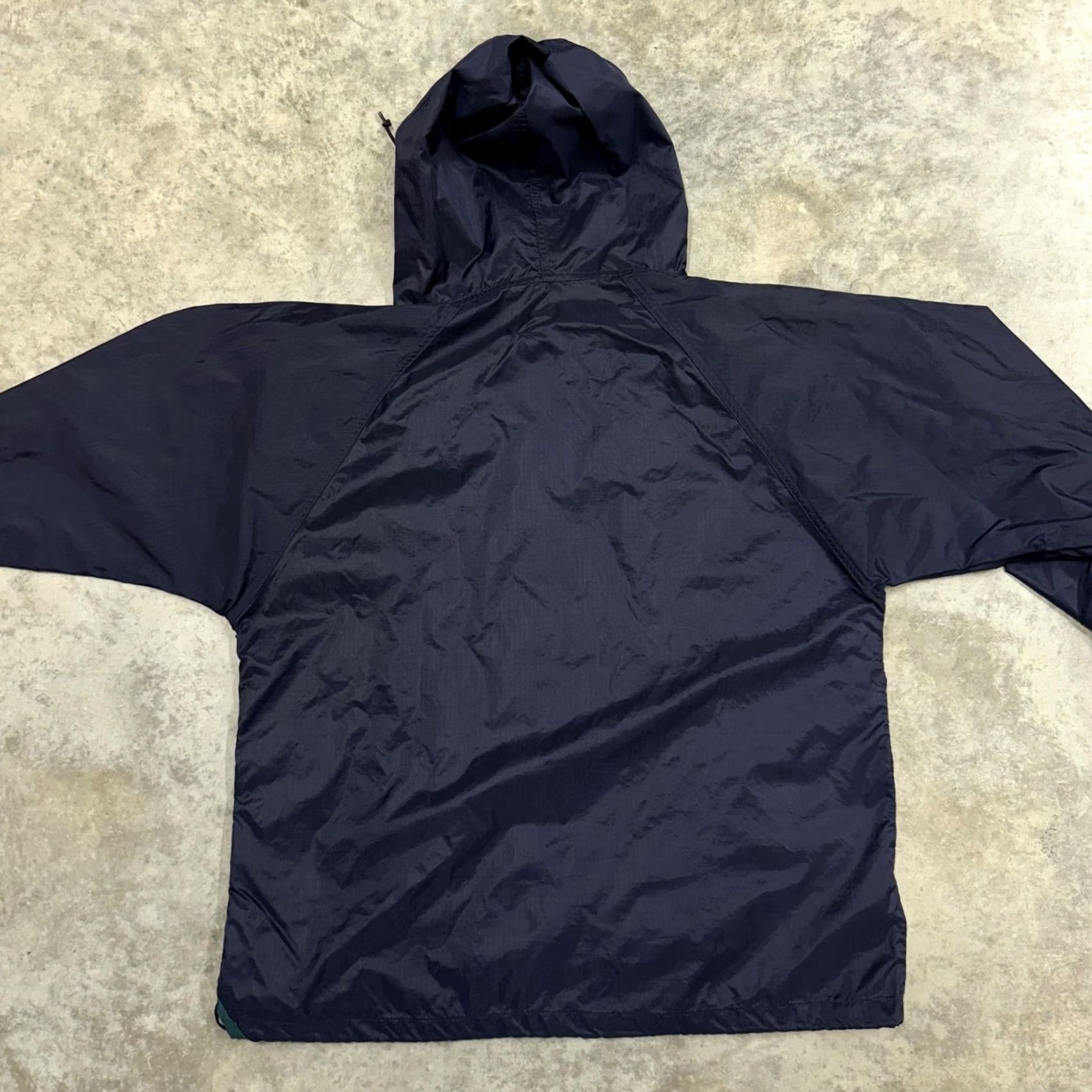 Helly Hansen Helly Hansen Jacket Mens Medium Navy Blue Hooded Windbreaker Nylon Shell Outdoor Size US M / EU 48-50 / 2 - 4 Thumbnail