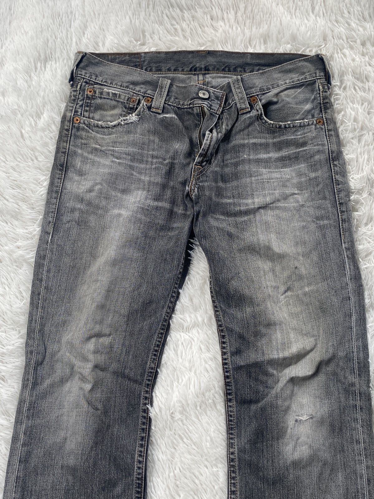 Levi's 🔥BINDING NOW🔥Distressed Blue Vintage Levi’s 502 Size US 38 / EU 54 - 5 Thumbnail