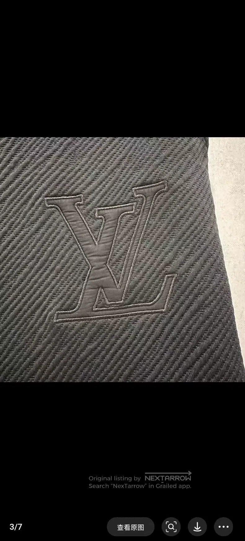 Louis Vuitton Louis Vuitton size m Black large logo knit sweatpants Size US 28 / EU 44 - 6 Thumbnail