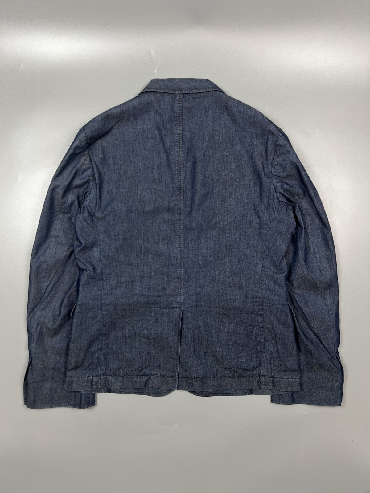 Dolce & Gabbana Dolce & Gabbana One Button Denim Blazer (Y0366) Size 40R - 12 Thumbnail