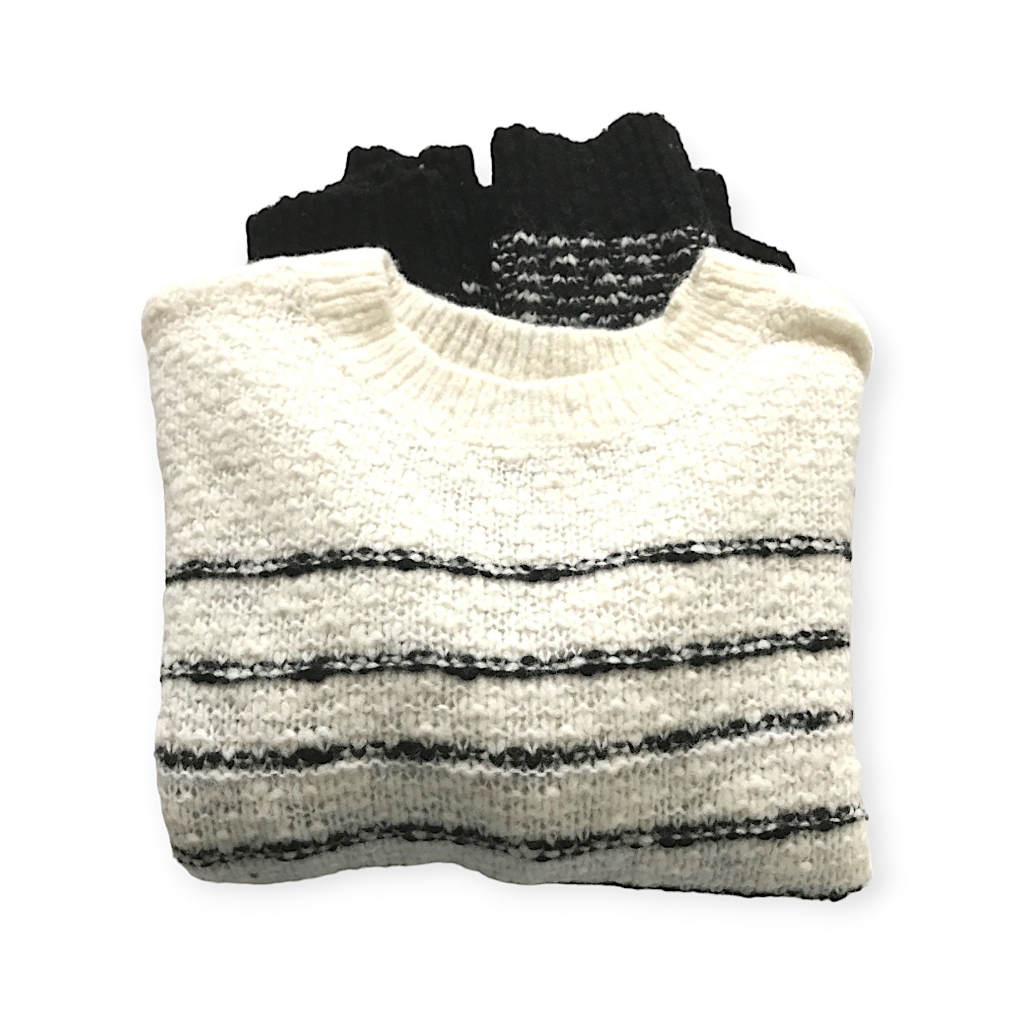 Vince Vince Wool Blend Textured Striped Sweater, Size XL Size XL / US 12-14 / IT 48-50 - 5 Thumbnail