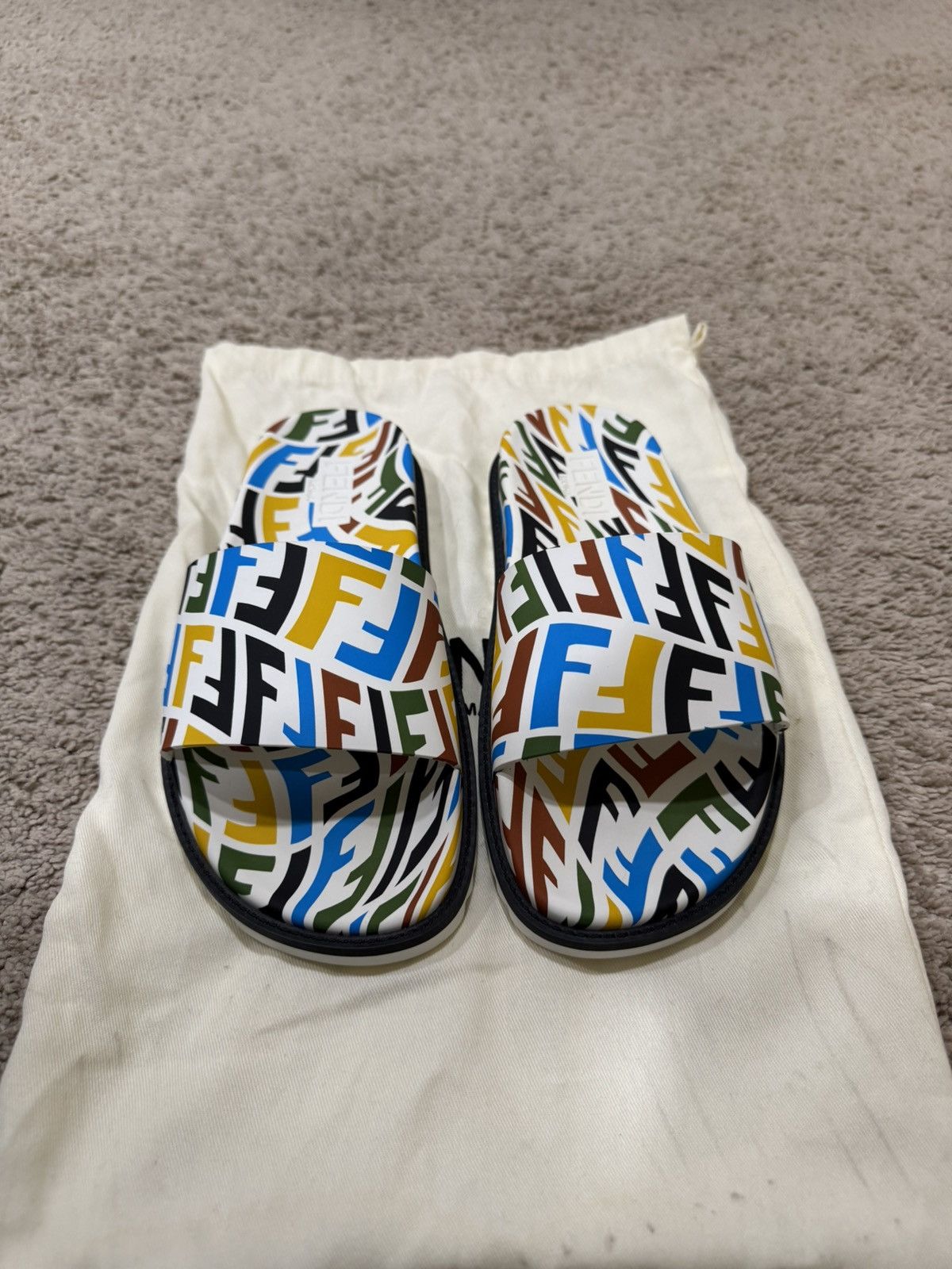 Fendi Fendi Slides Size US 6 / EU 39 - 1 Thumbnail