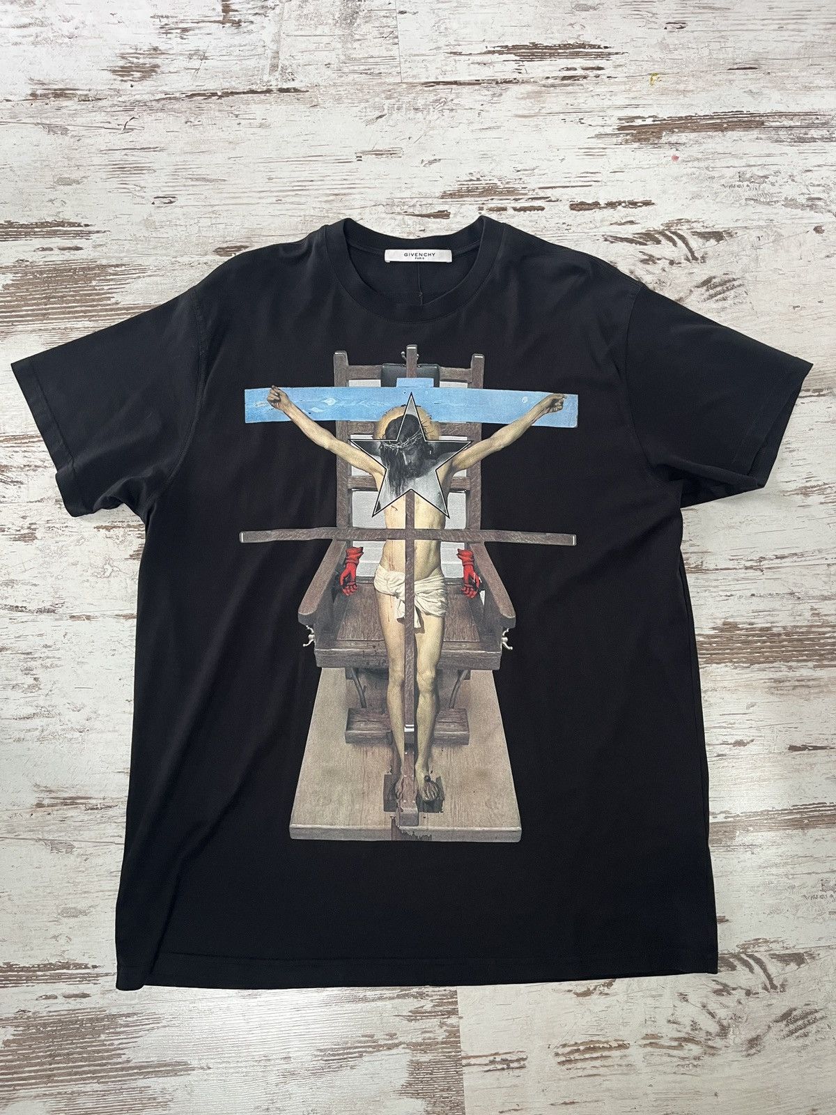 トップス GIVENCHY 16SS JESUS V NECK SHIRT GIVENCHY 16SS JESUS V NECK SHIRT - メルカリ