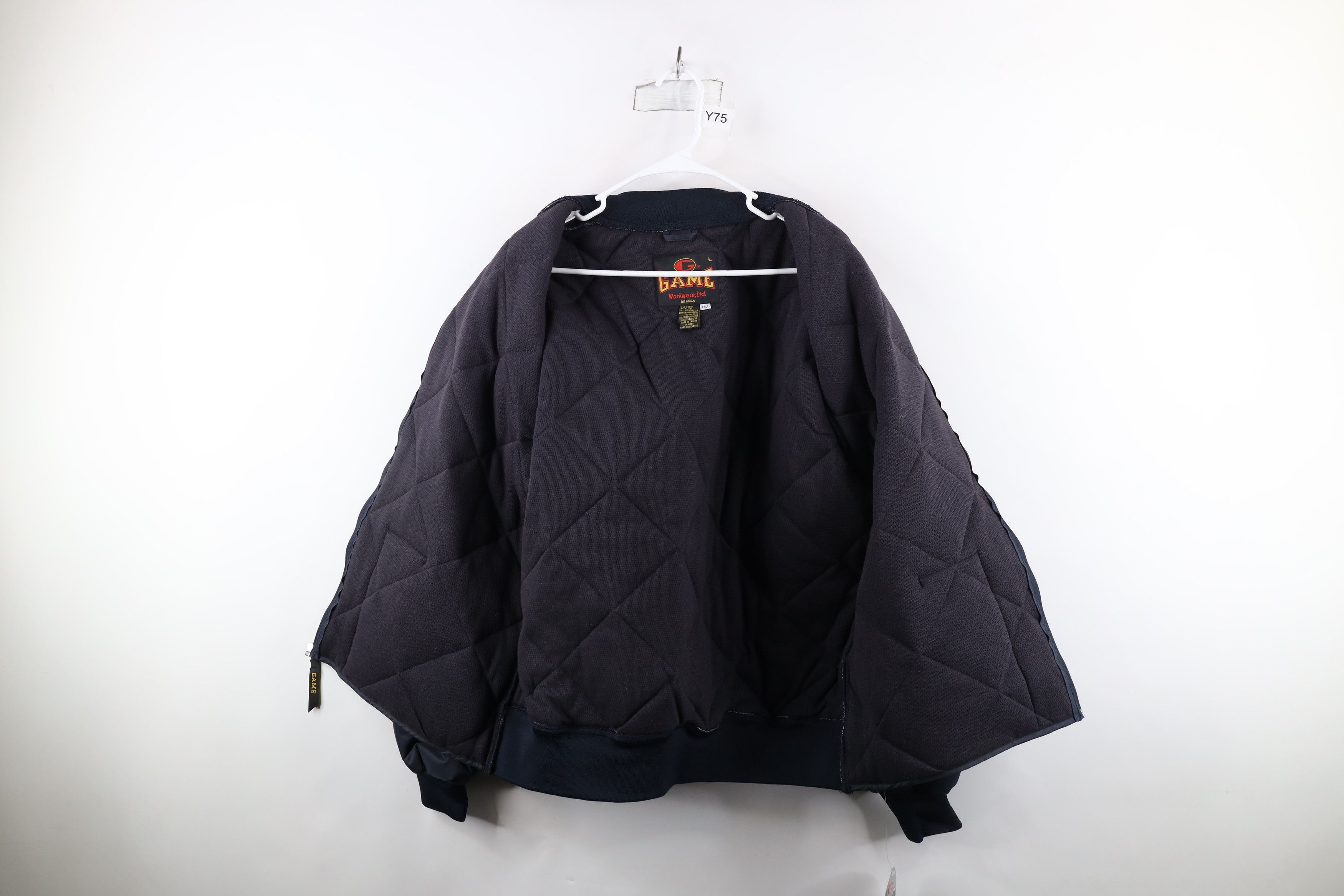 Vintage Deadstock Vintage 90s Streetwear Full Zip Puffer Jacket Size US L / EU 52-54 / 3 - 9 Thumbnail