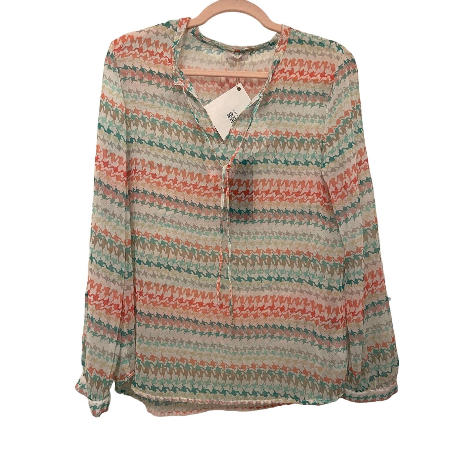 Other Riani Blouse, Transparent Zigzag, NWT, Size: 38 Size S / US 4 / IT 40 - 1 Thumbnail