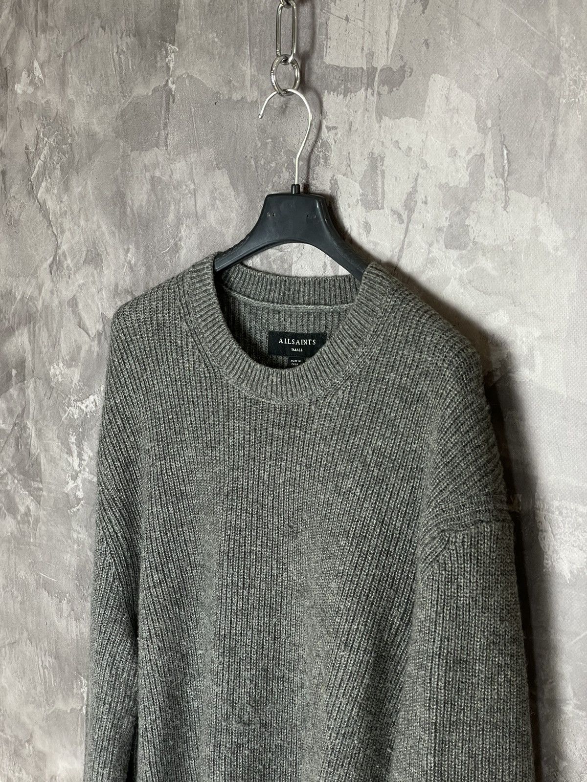 Allsaints Allsaints heavyweight knit fisherman japan style sweater Y2K Size US S / EU 44-46 / 1 - 7 Thumbnail