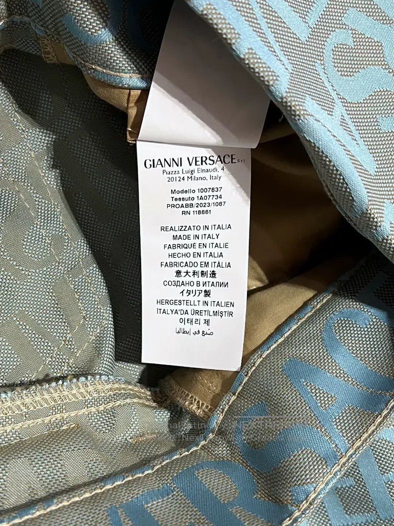 Versace Versace Blue full print jeans Size US 30 / EU 46 - 9 Thumbnail