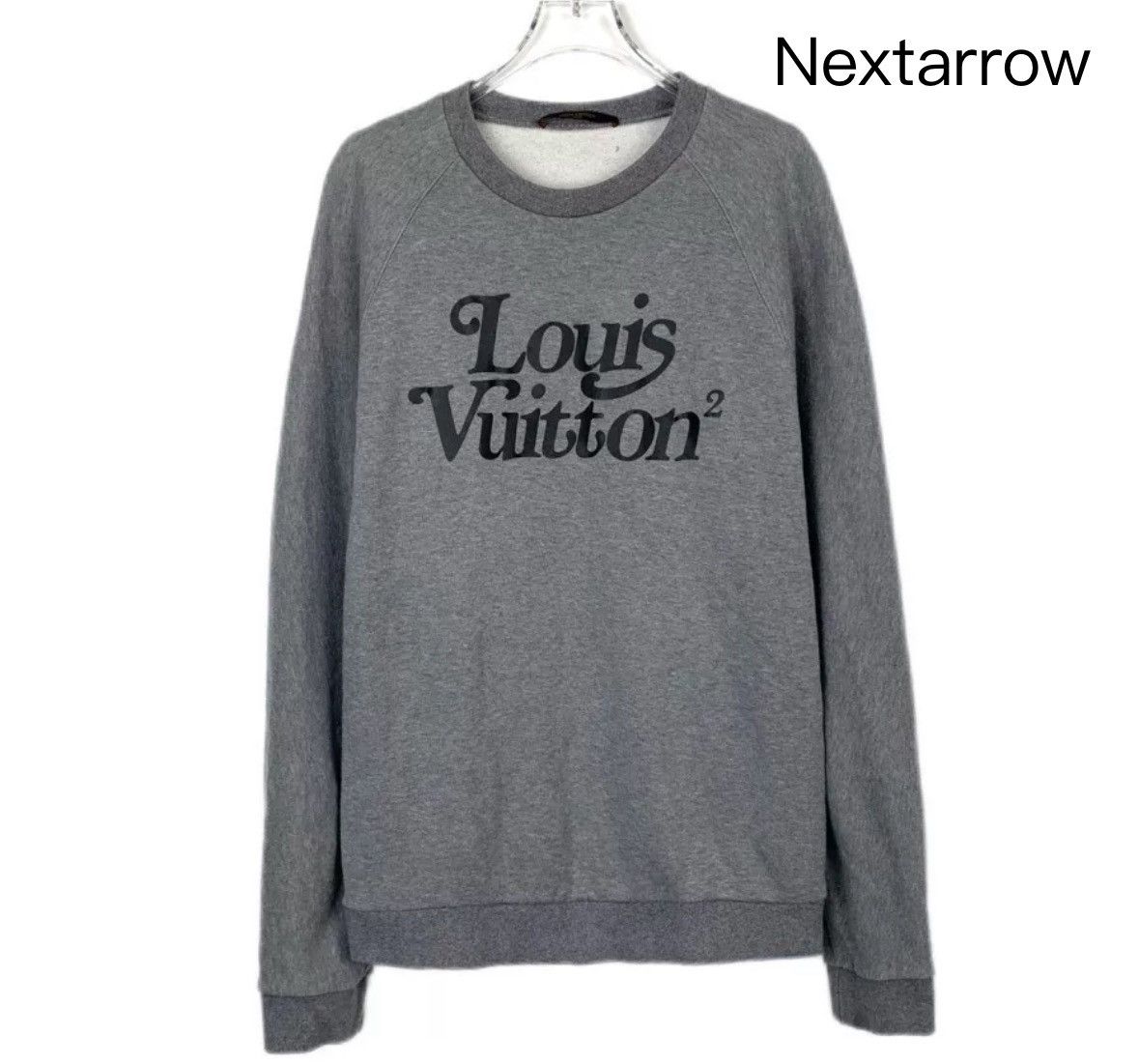 Louis Vuitton Louis Vuitton gray cotton long sleeved sweatshirt Size US M / EU 48-50 / 2 - 1 Thumbnail