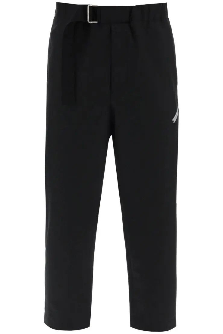 image of Oamc O1S22I1N0324 Lightweight Canvas Pants In Black, Men's (Size 36)