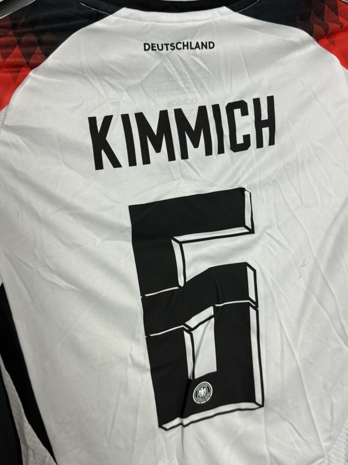 Adidas KIDS New Germany 2024 Home Kimmich Football Jersey T-Shirt Size US XS / EU 42 / 0 - 3 Thumbnail