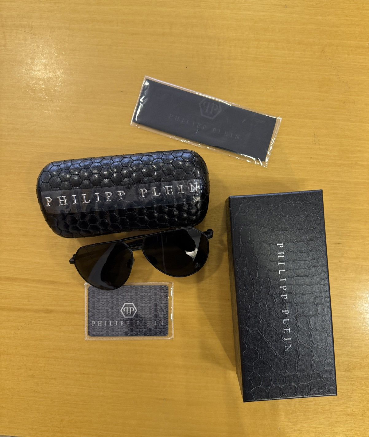 Philipp Plein Philipp Plein Sunglasses SPP007 531P Polarized Size ONE SIZE - 11 Thumbnail