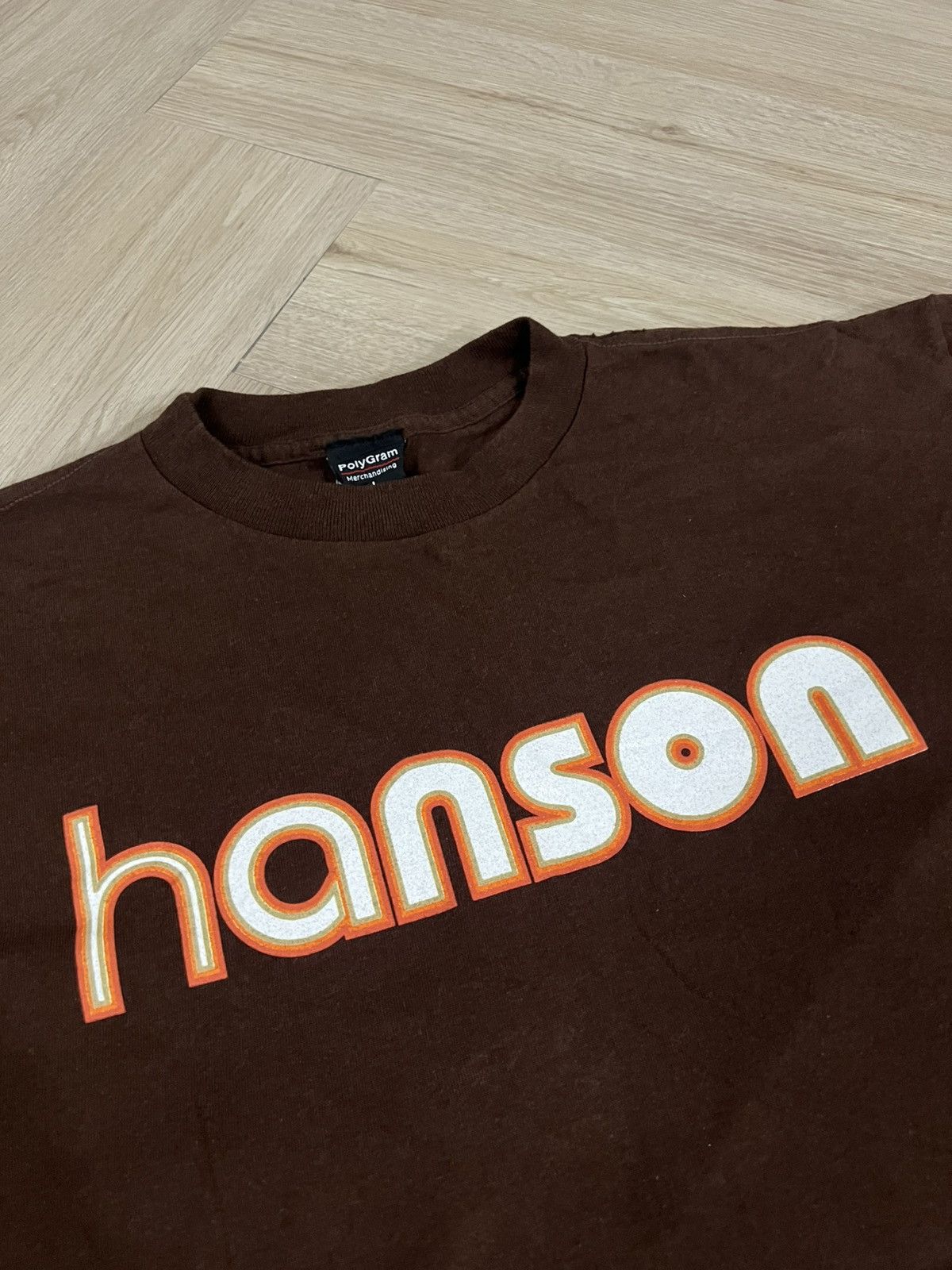 Band Tees × Vintage Vintage Hanson 90s Middle Of Nowhere Shirt Size US L / EU 52-54 / 3 - 3 Thumbnail