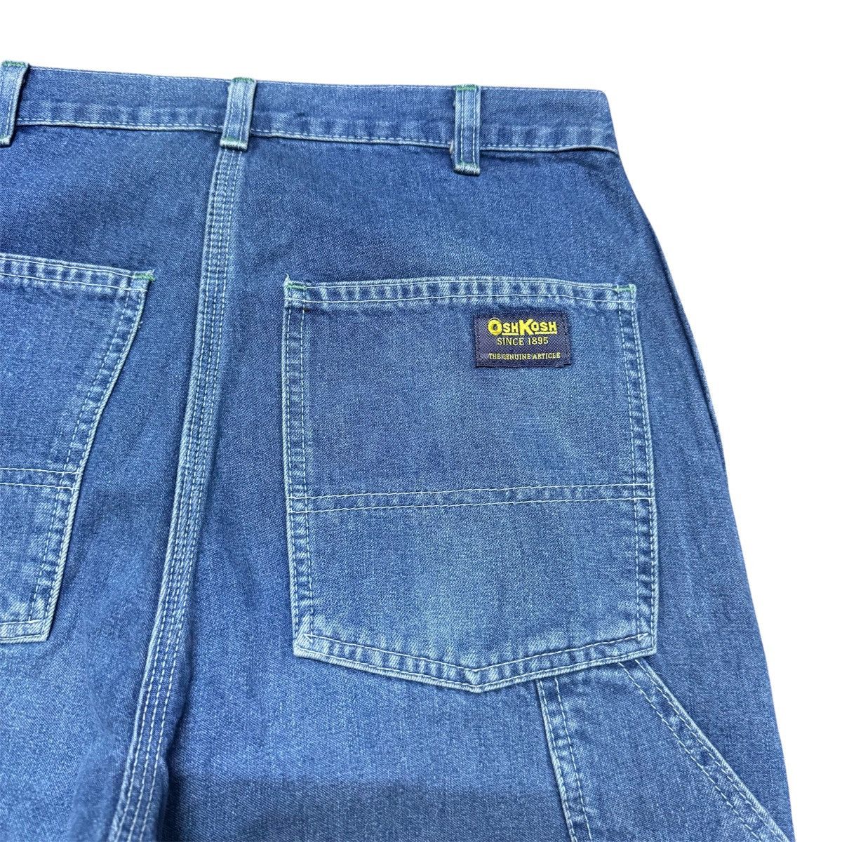 Oshkosh Vintage 70s Oshkosh Denim Carpenter Pants Size US 30 / EU 46 - 9 Thumbnail
