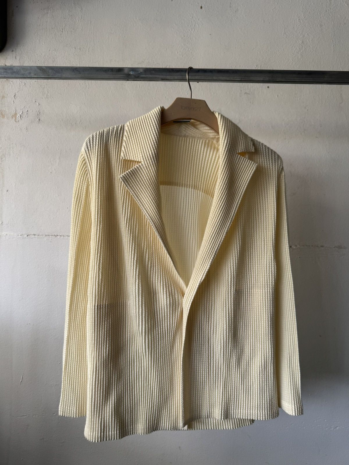 Issey Miyake Pleated Robe Blazer