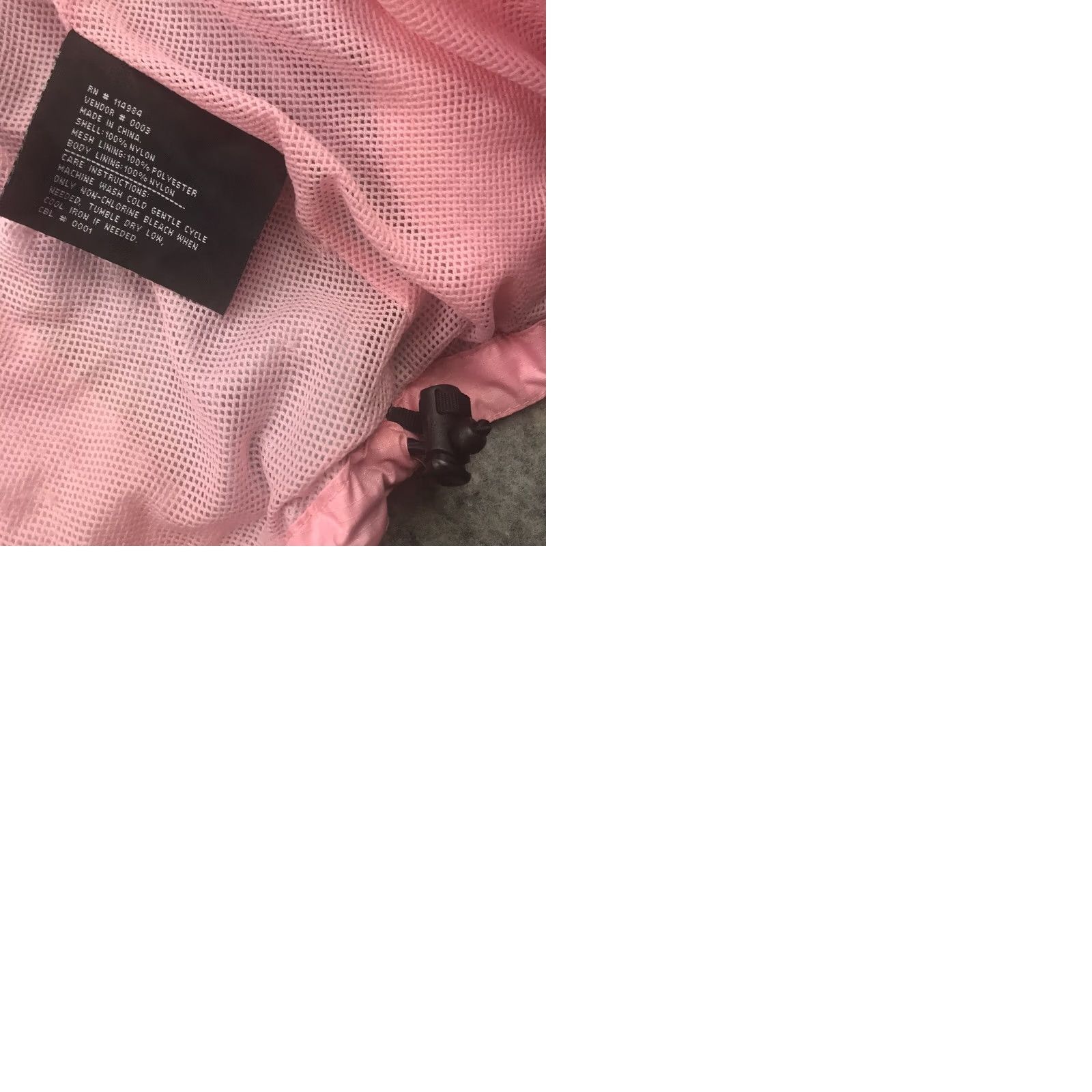 CO The Weather Co. Womens Jacket Large Pink Packable Hood Zip Up Windbreaker Size L / US 10 / IT 46 - 9 Thumbnail