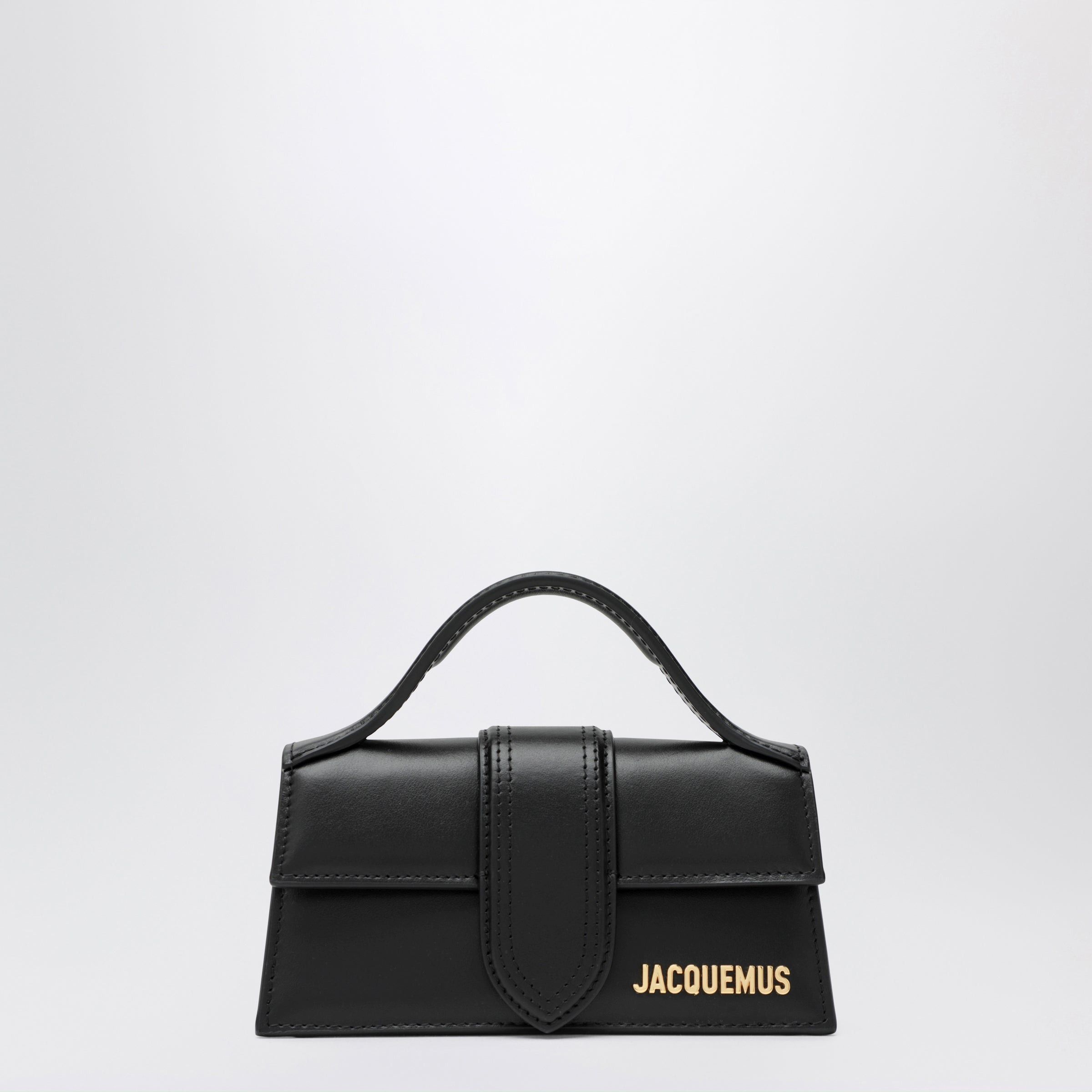 Jacquemus Jacquemus Bambino Small Leather Shoulder Bag In Black Size ONE SIZE - 1 Thumbnail