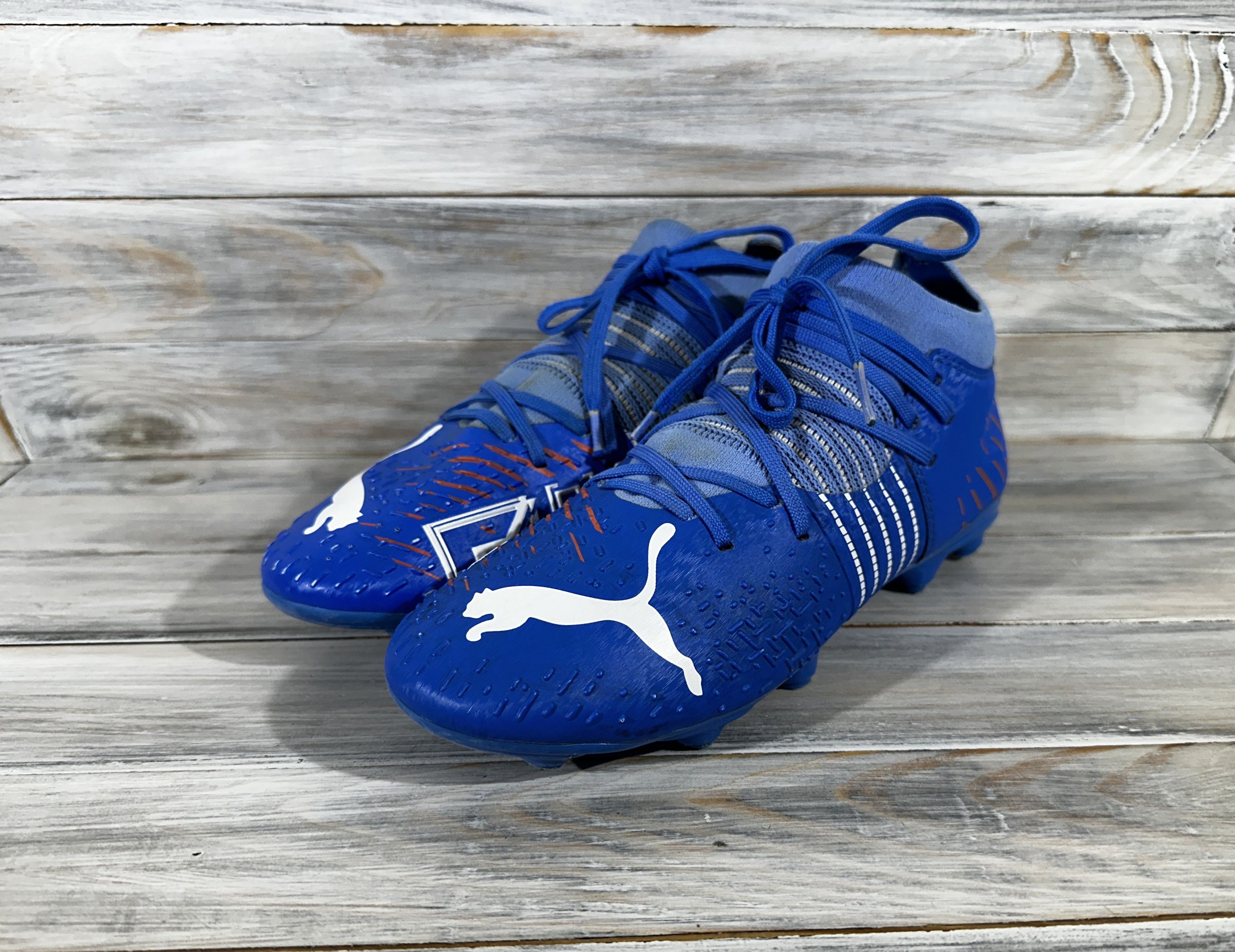 Puma Puma FUTURE Z 3.2 FG/AG Jr Football Cleats Junior Boots Blue Size US 5 / EU 37 - 16 Thumbnail
