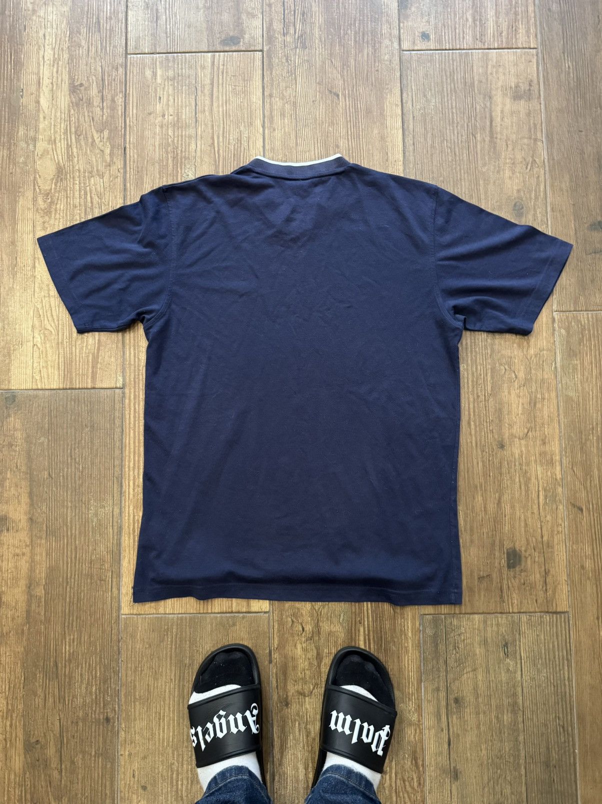 Umbro Umbro V-Neck Vintage T-Shirt Size US M / EU 48-50 / 2 - 2 Thumbnail