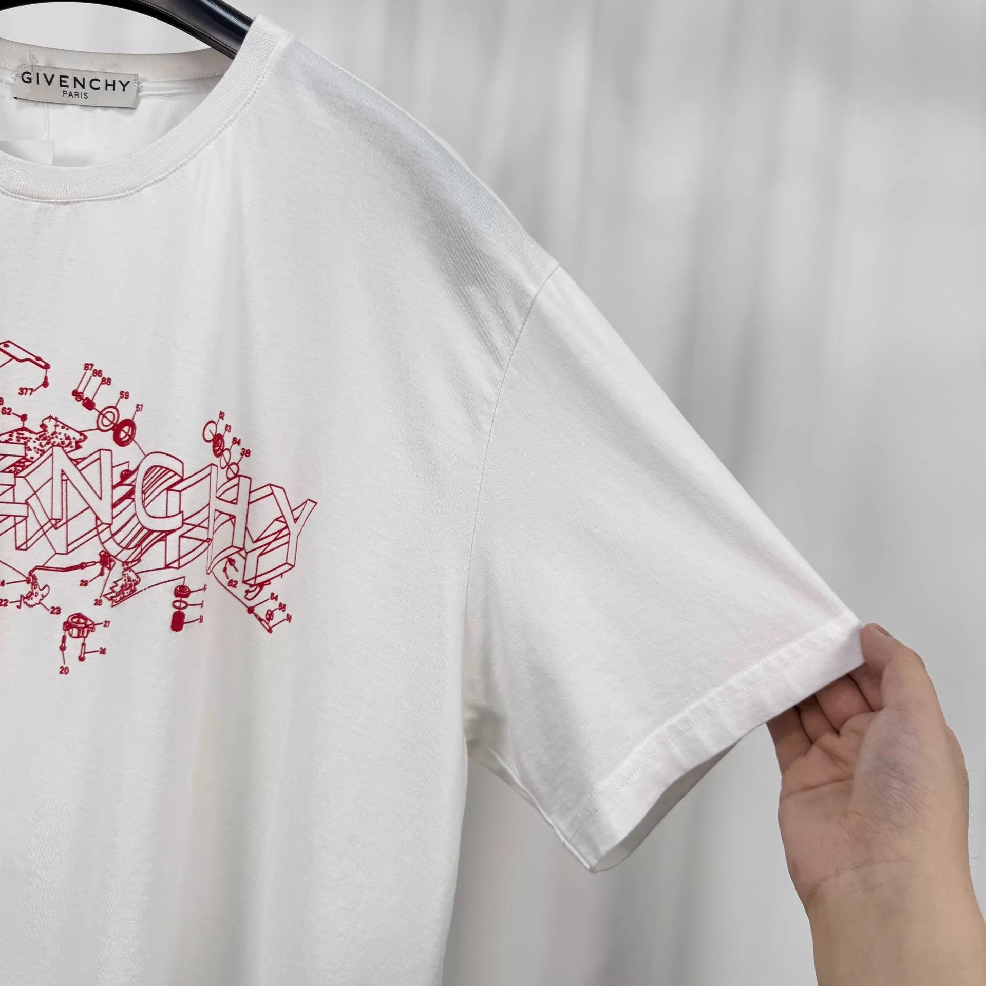 Givenchy Givenchy Logo Print Short Sleeve M 98 New Size US M / EU 48-50 / 2 - 4 Thumbnail