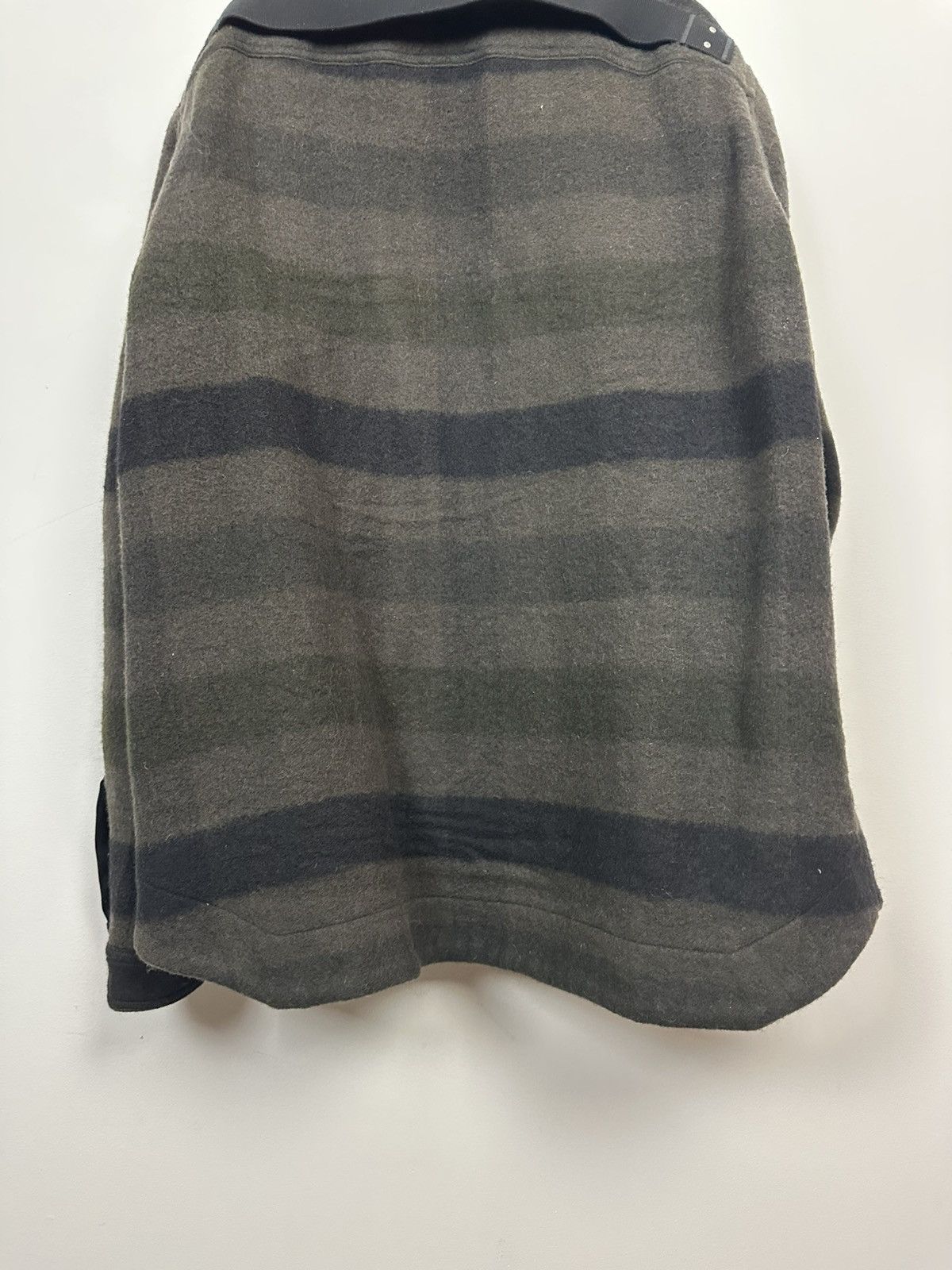 Rick Owens FW23 ‘LUXOR’ Dark Dust Plaid Wool Overshirt Size US L / EU 52-54 / 3 - 6 Thumbnail