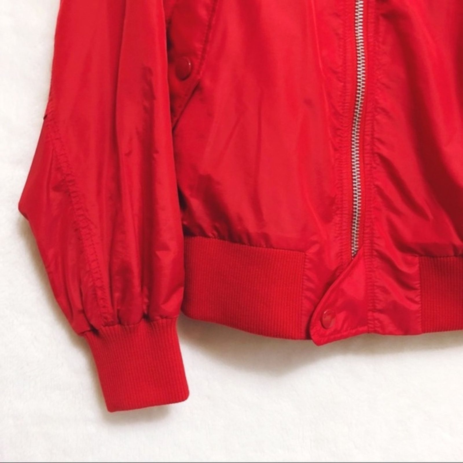 Coach Coach Bright Red Nylon Hooded Jacket Size M / US 6-8 / IT 42-44 - 3 Thumbnail