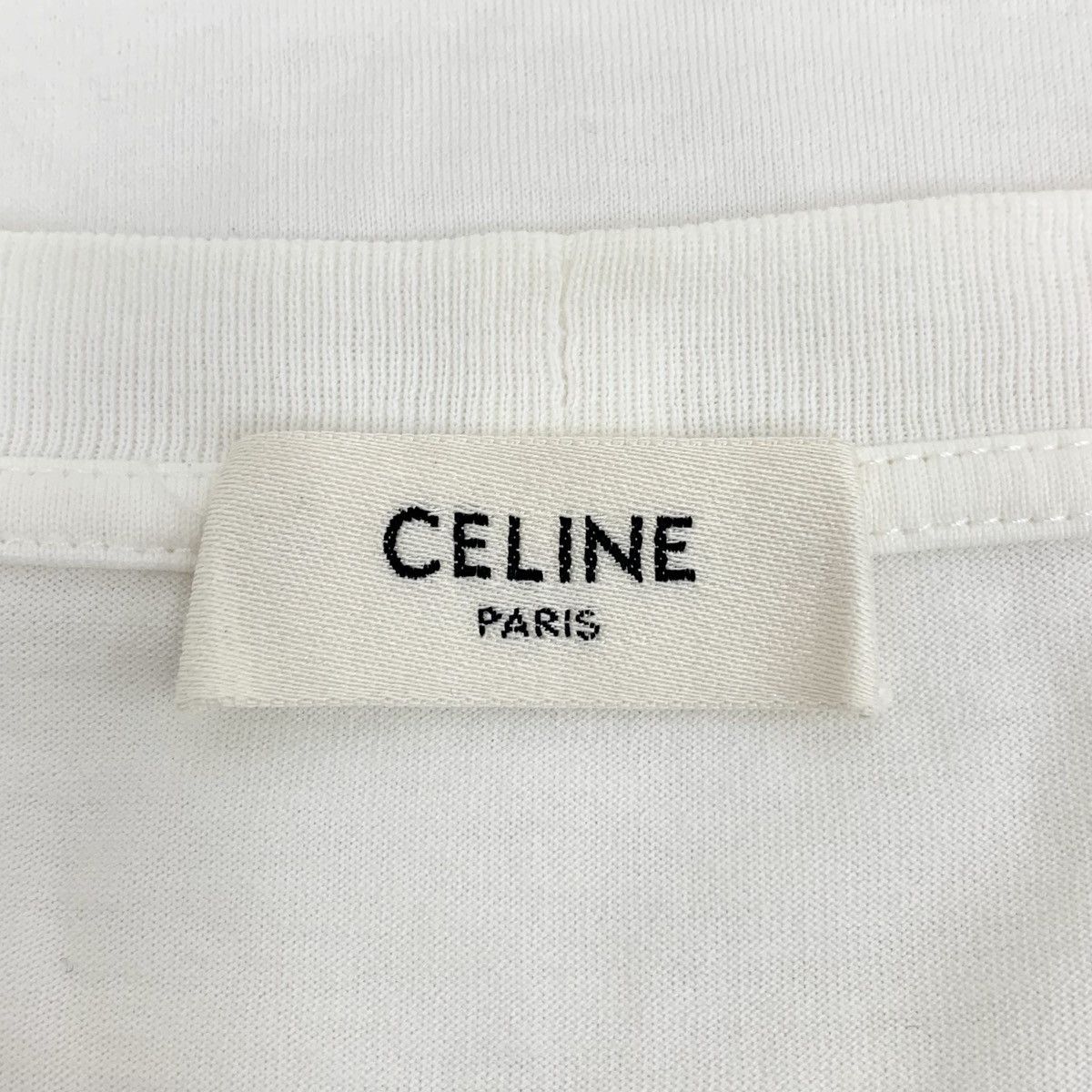 Celine Celine Letter Printed Cotton Short Sleeve T-shirt K26WX Size XXL / US 16-18 / IT 52-54 - 5 Thumbnail