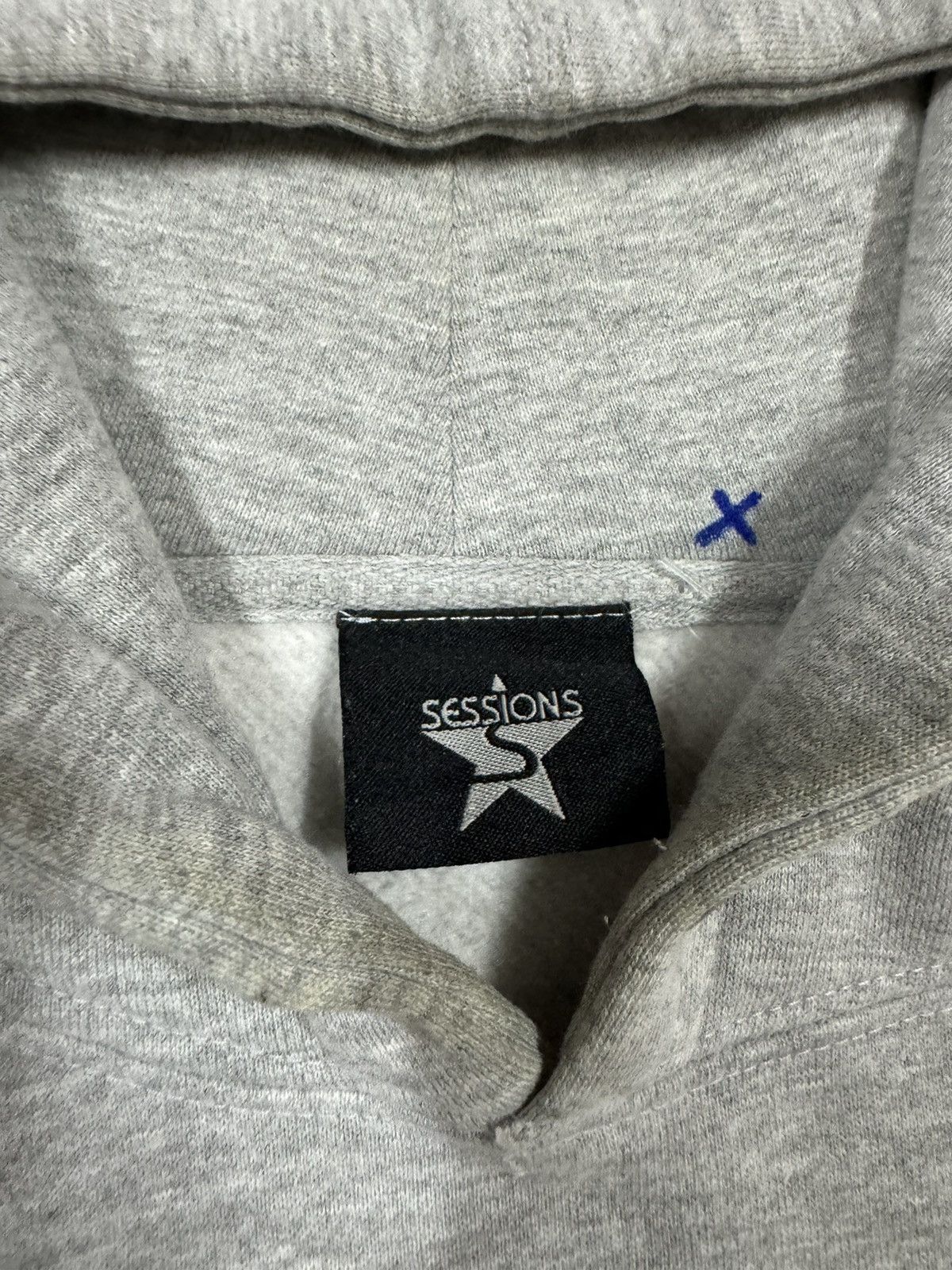 Sessions × Vintage Vtg🔥Session Old Logo Snowboarder Backen Punk Rock Hoodie Size US L / EU 52-54 / 3 - 13 Thumbnail