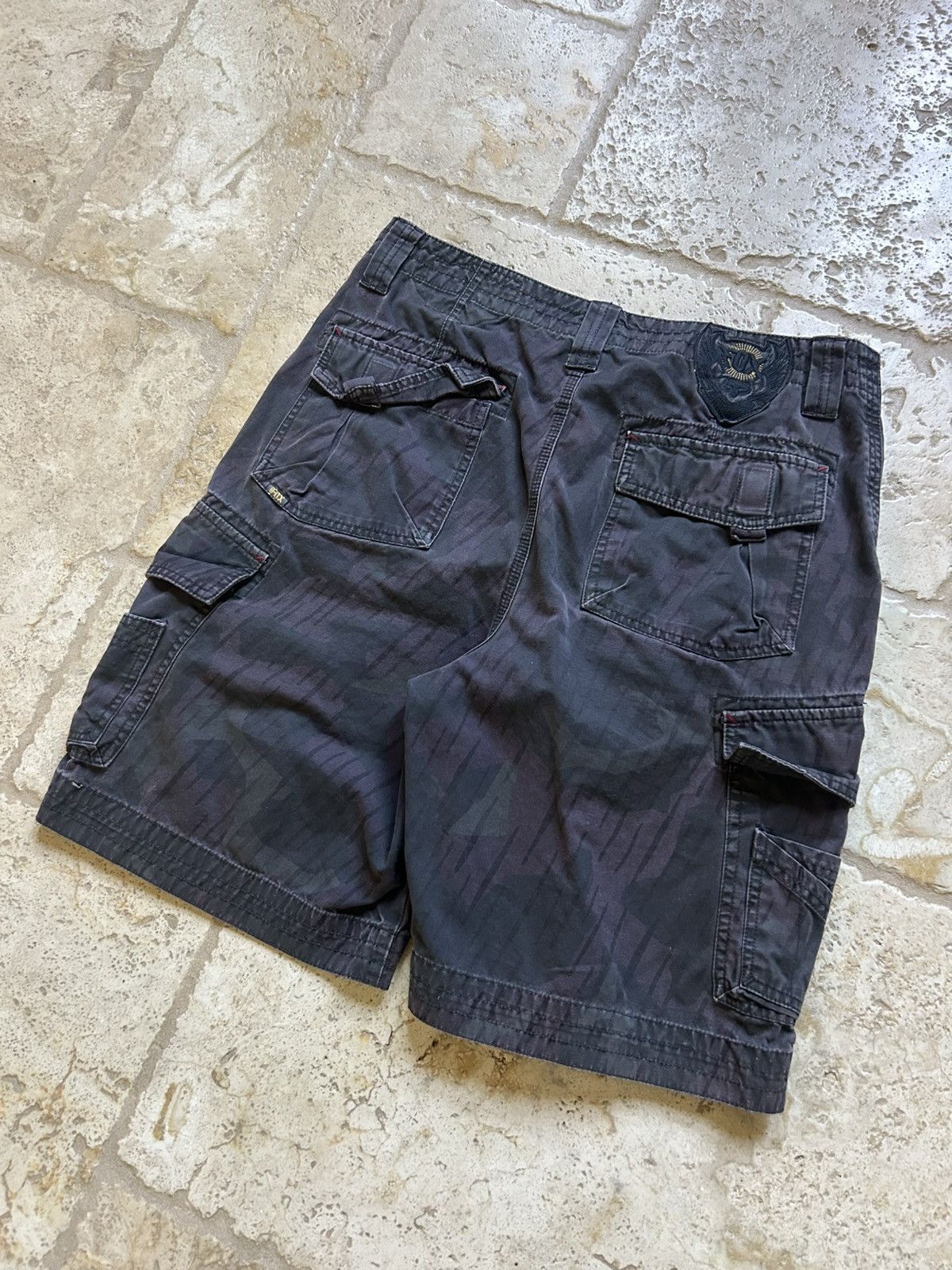 Fox Racing Vintage 00s Fox Racing Cargo Shorts Size US 34 / EU 50 - 2 Thumbnail
