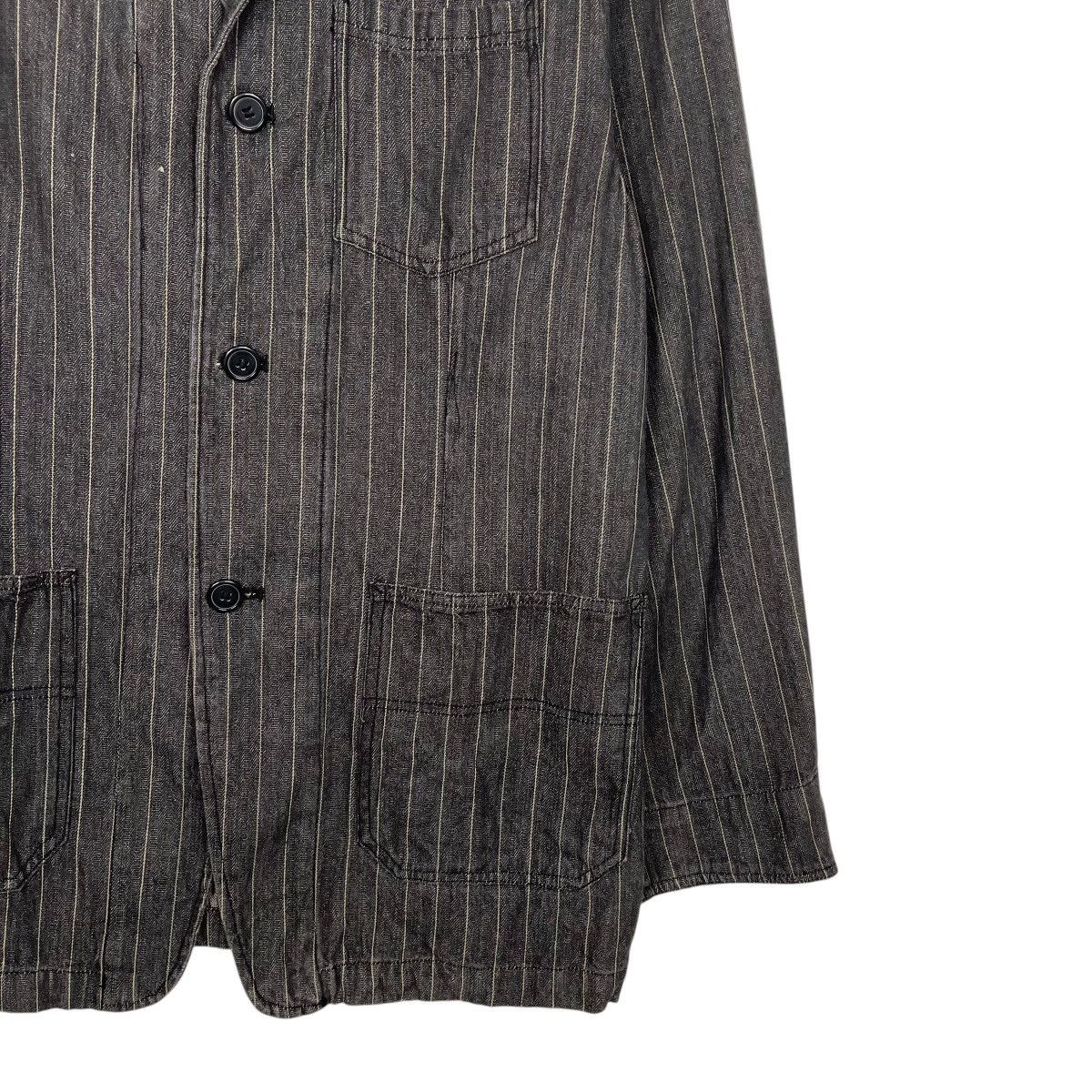 Japanese Brand Japanase Brand Suggestion Stripe Button Coat Jacket Size US L / EU 52-54 / 3 - 4 Thumbnail