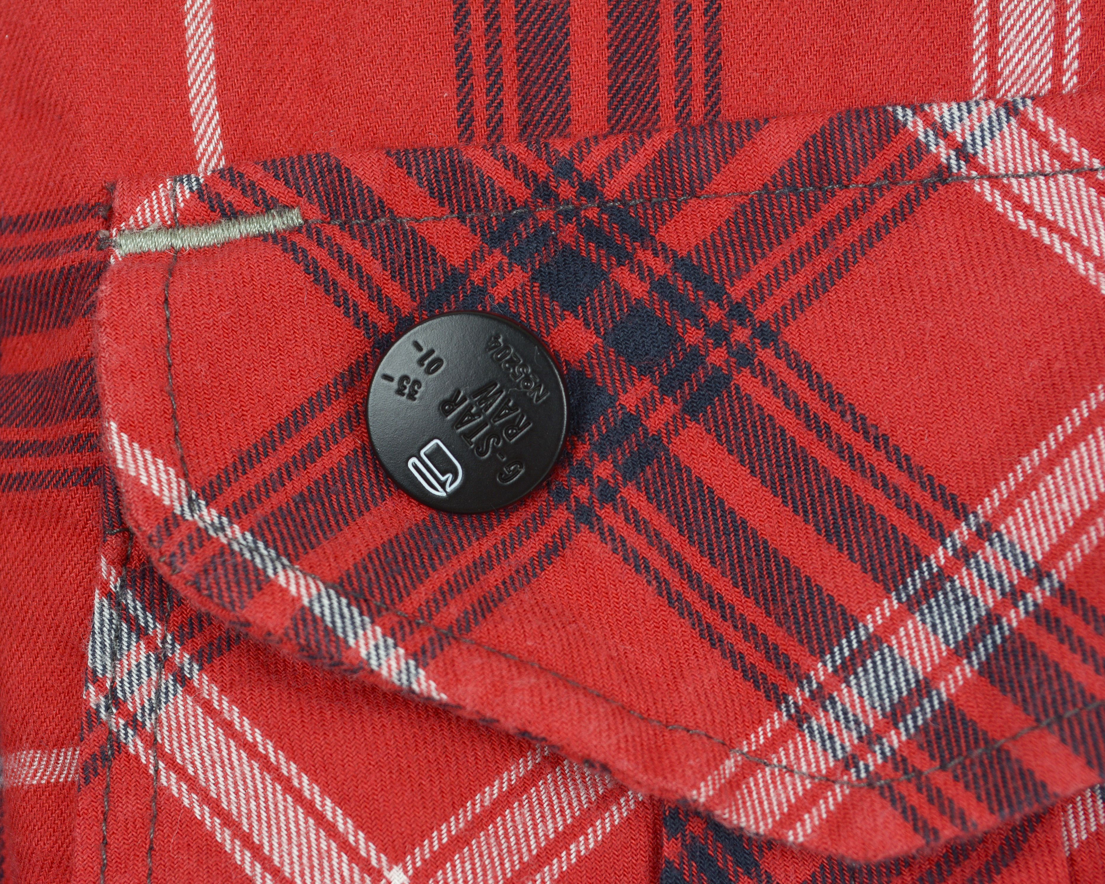 G-Star Casual Shirt Snap Button Up Long Sleeve Cotton Check Top Size US M / EU 48-50 / 2 - 4 Thumbnail