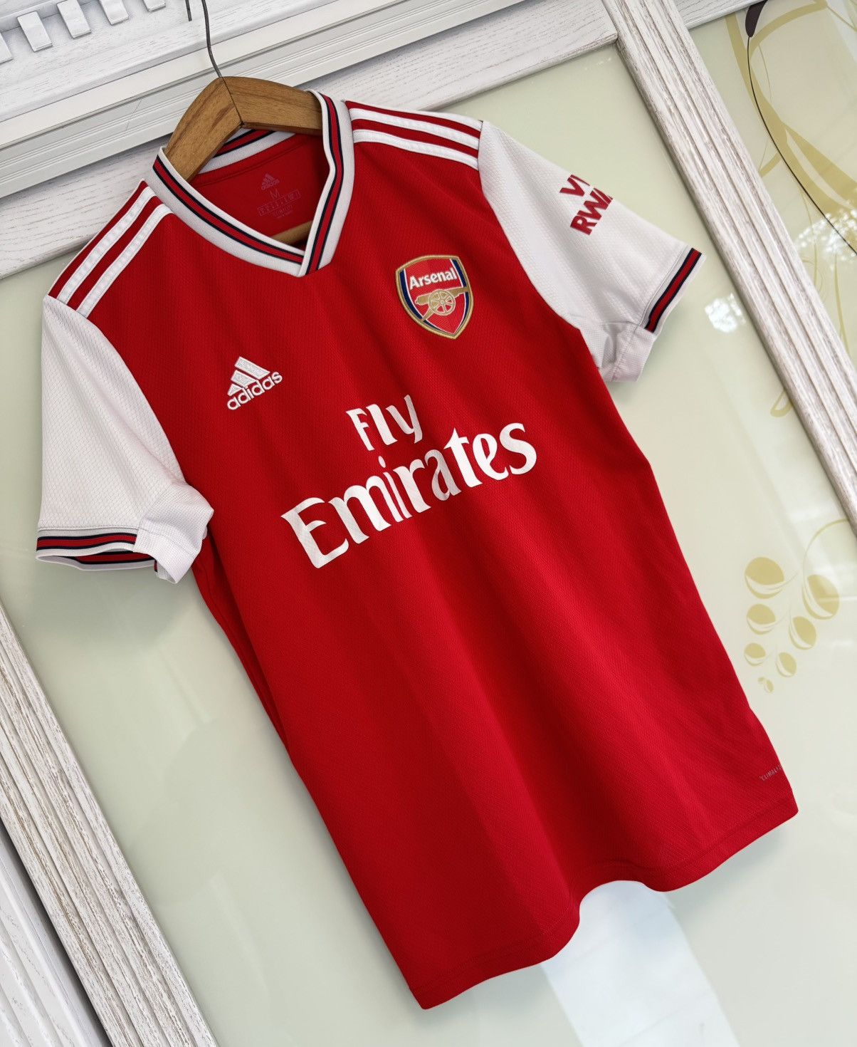 Adidas Arsenal 2019-2020 Home Soccer Jersey Football Kit Shirt Size US M / EU 48-50 / 2 - 4 Thumbnail