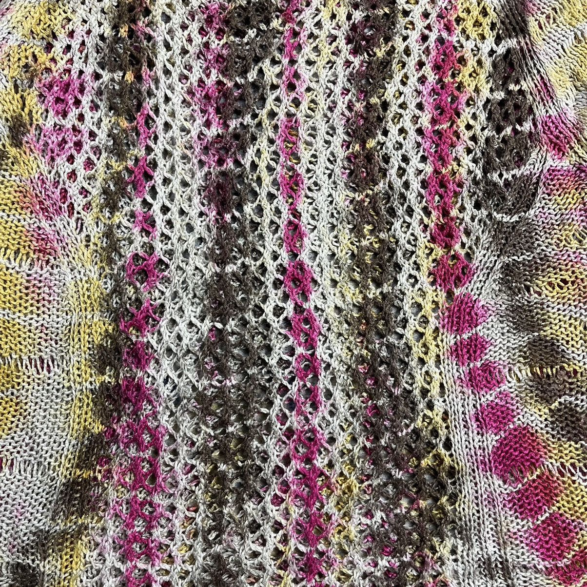 Zadig & Voltaire Y2k Zadig & Voltaire tye dye multicolor open knit Size M / US 6-8 / IT 42-44 - 5 Thumbnail
