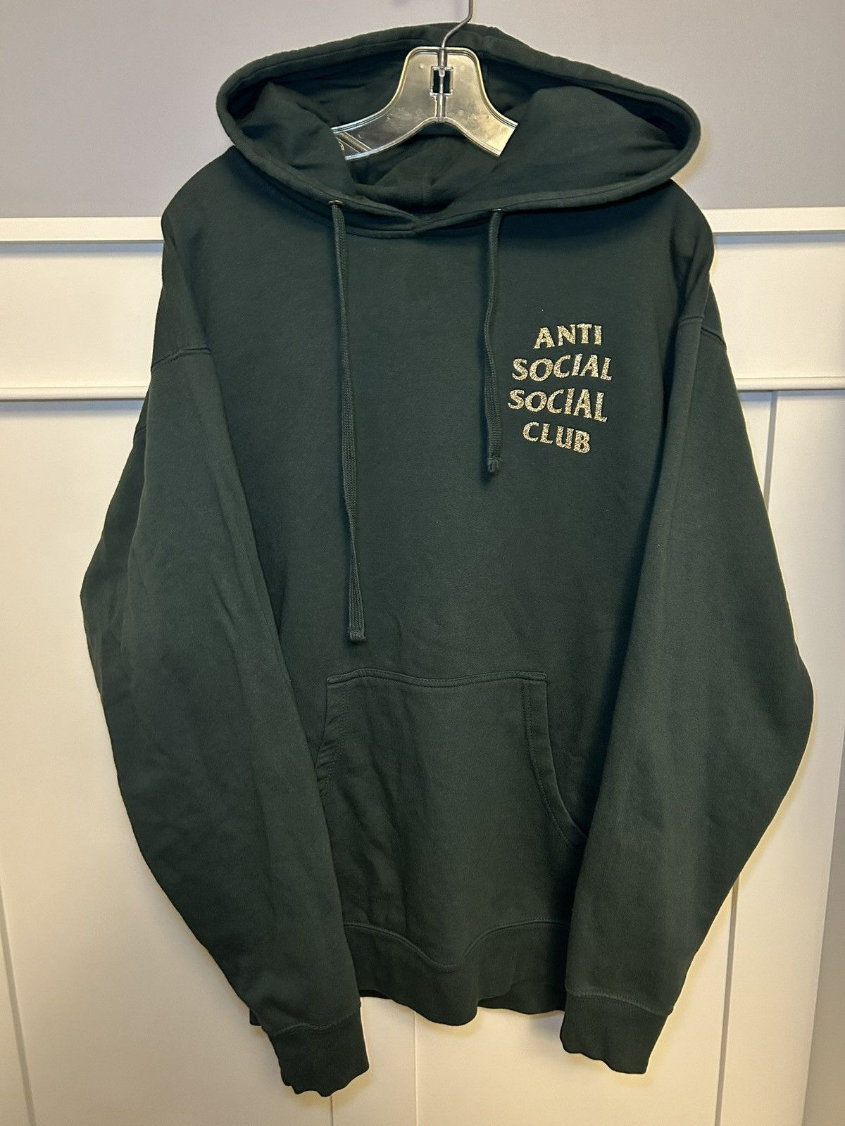 Anti Social Social Club Anti Social Social Club gold sparkle print pullover hoodie Size US L / EU 52-54 / 3 - 2 Thumbnail